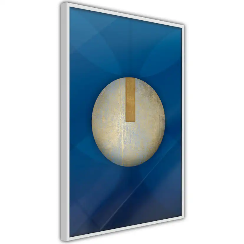 Poster Artgeist Affisch Indigo Abstraction