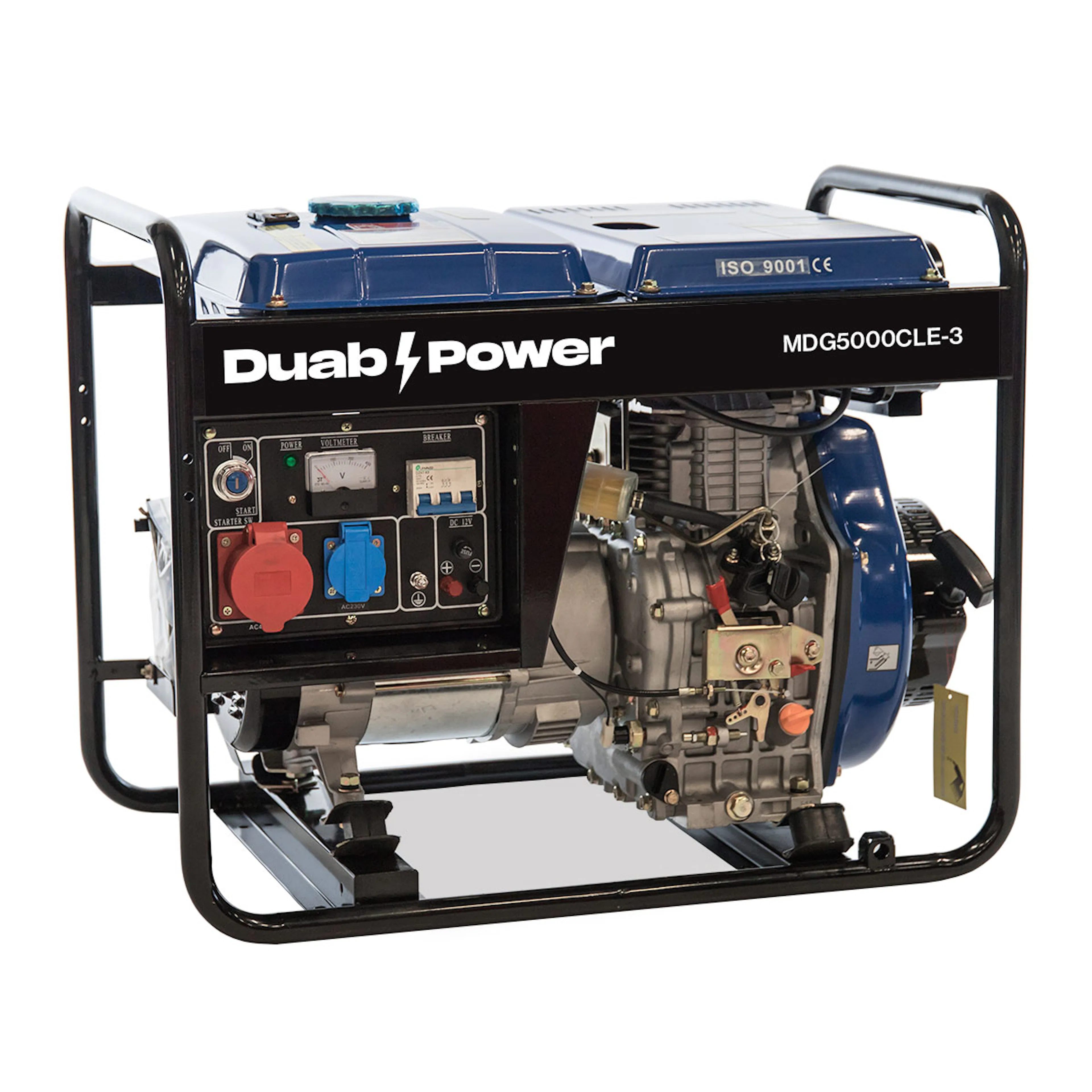 Elverk Duab-Power MDG5000CLE-3 3-fas Diesel