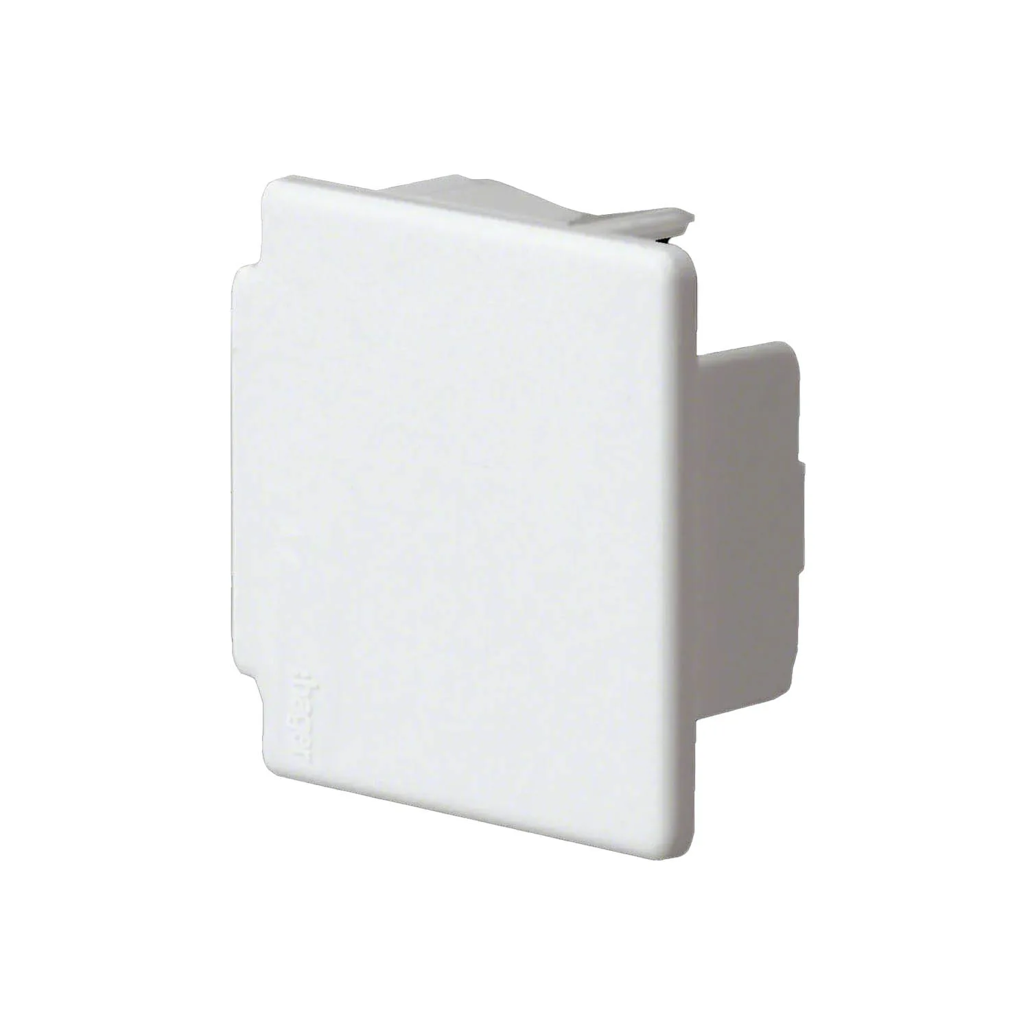 Ändstycke till Matarkanal Hager LF/LFH 40 x 40 mm Halogenfri Vit RAL 9016