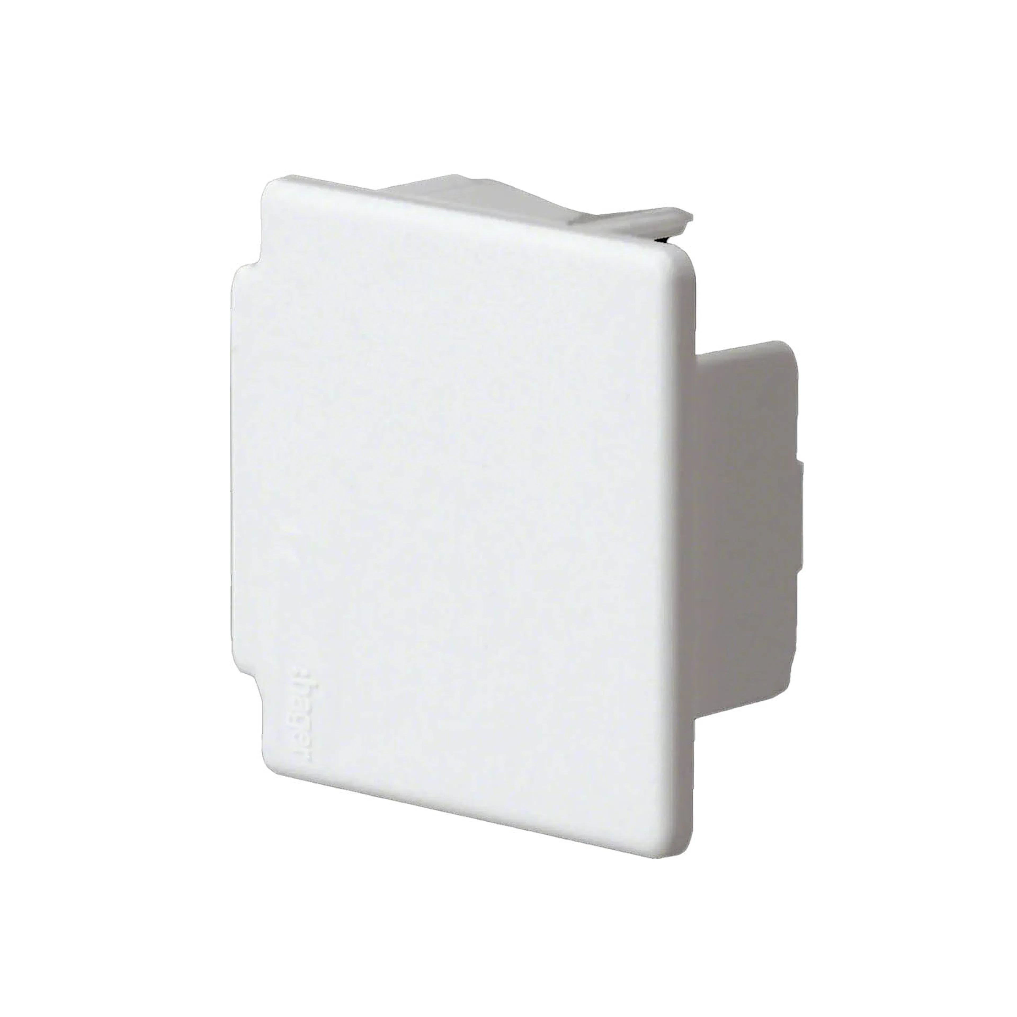 Ändstycke till Matarkanal Hager LF/LFH 40 x 40 mm Halogenfri Vit RAL 9016