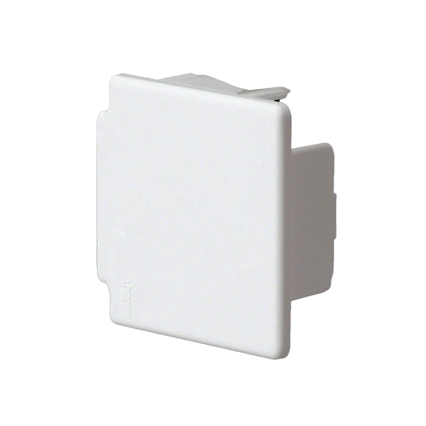 Ändstycke till Matarkanal Hager LF/LFH 40 x 40 mm Halogenfri Vit RAL 9016