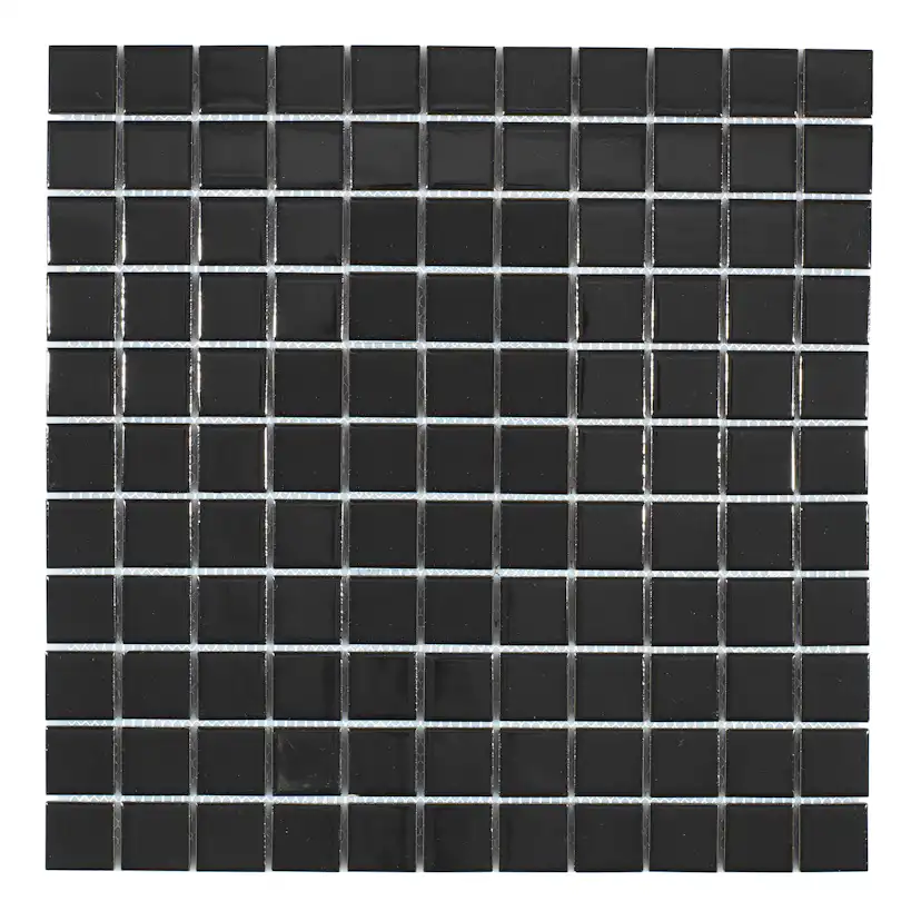 Mosaik Arredo Titan Svart Blank 2,5x2,5 cm