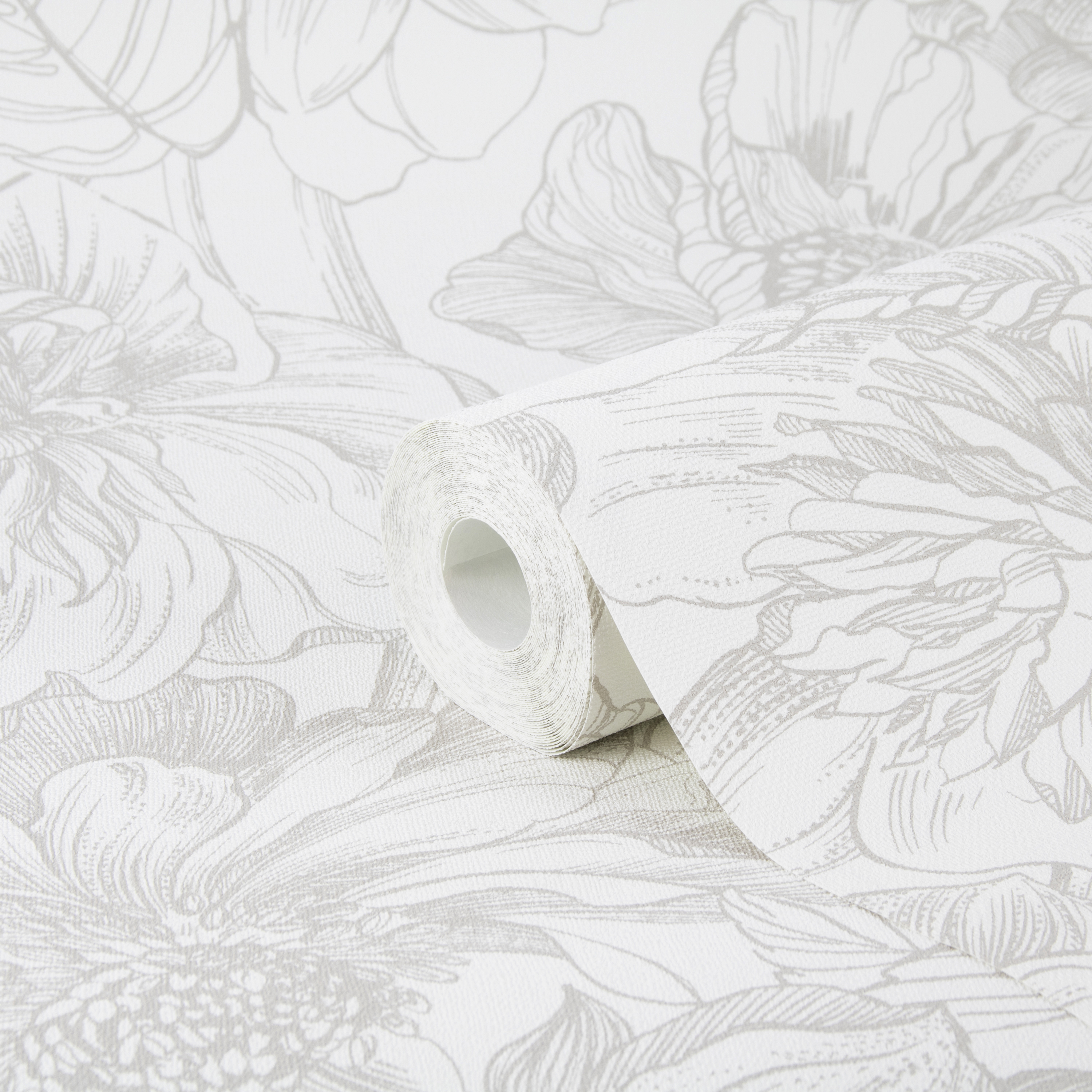 Tapet Art For The Home Dalia Grå 108233