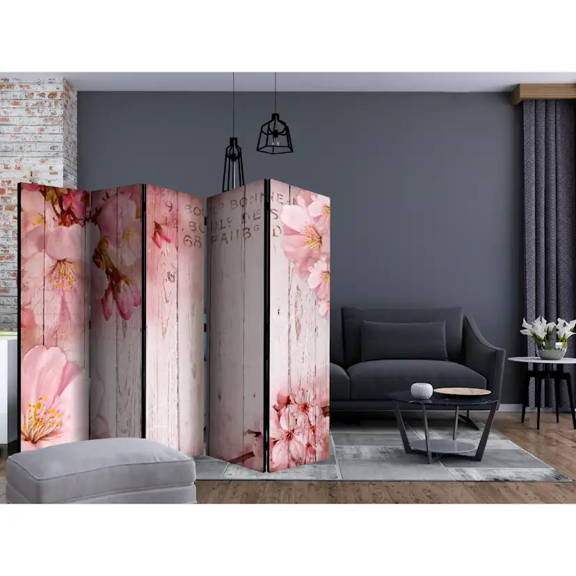 Rumsavdelare Arkiio Pink Apple Blossoms II 225x172 cm
