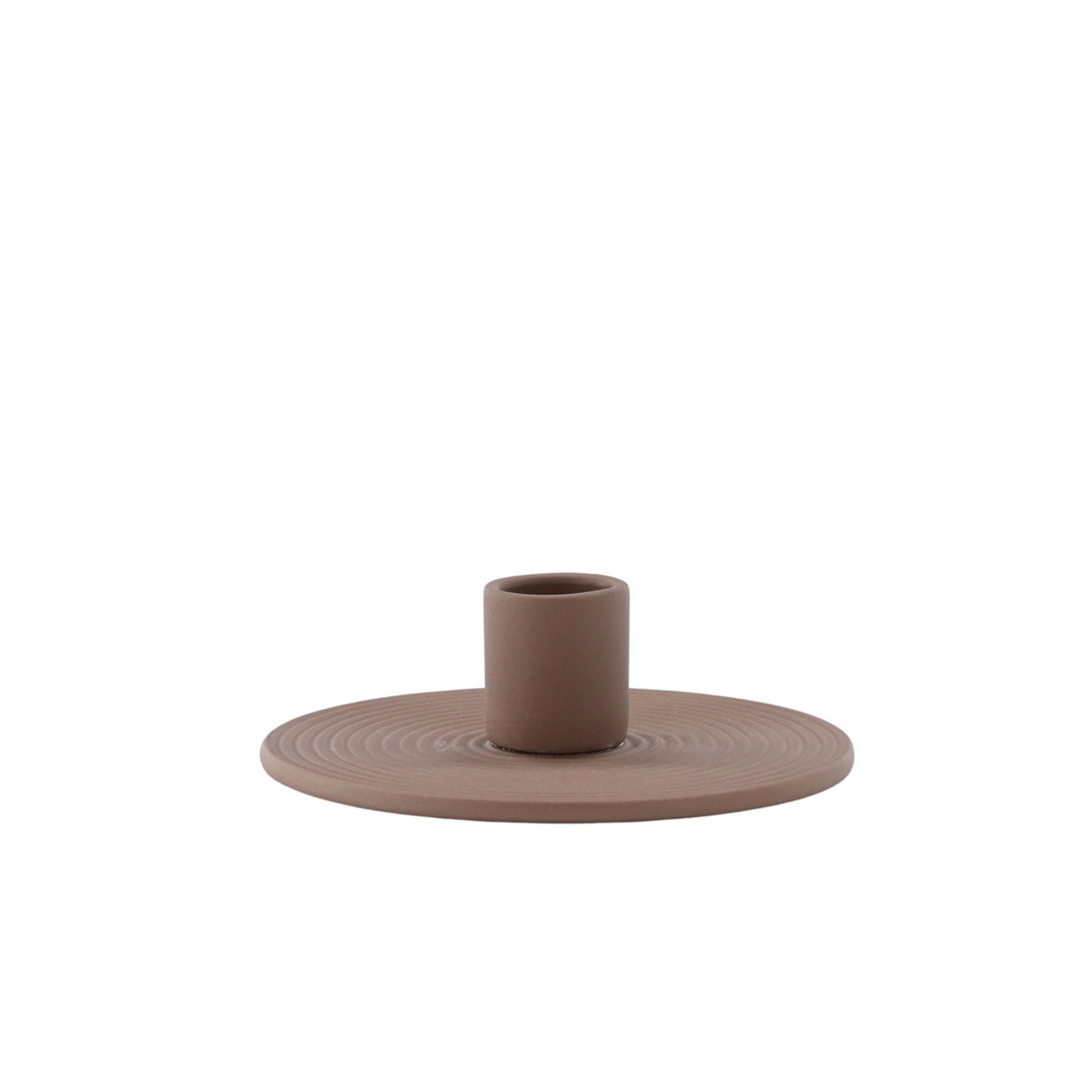 Dian Candlestick - Brown - W12*H4cm Brun