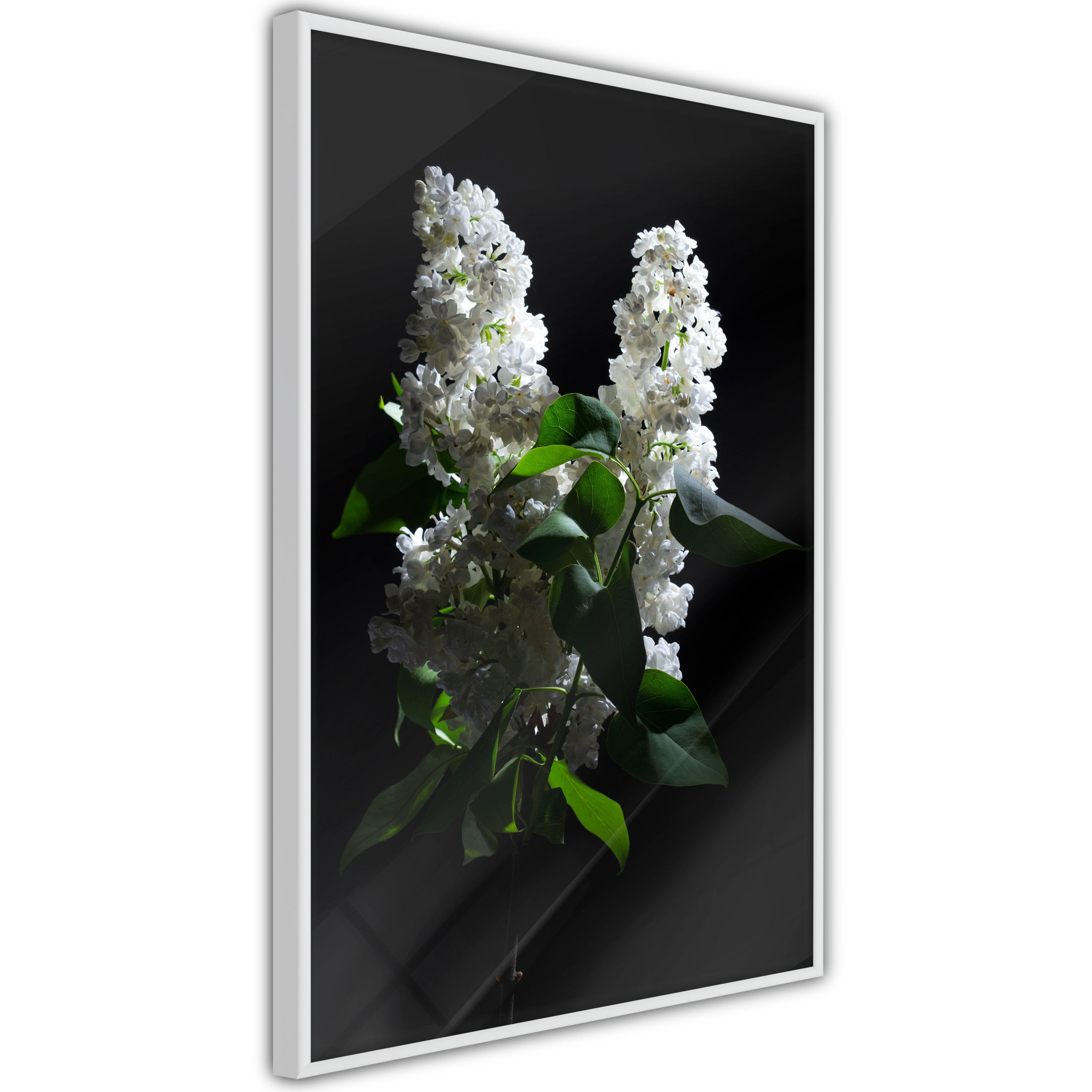 Poster Artgeist Affisch Lilacs at Night