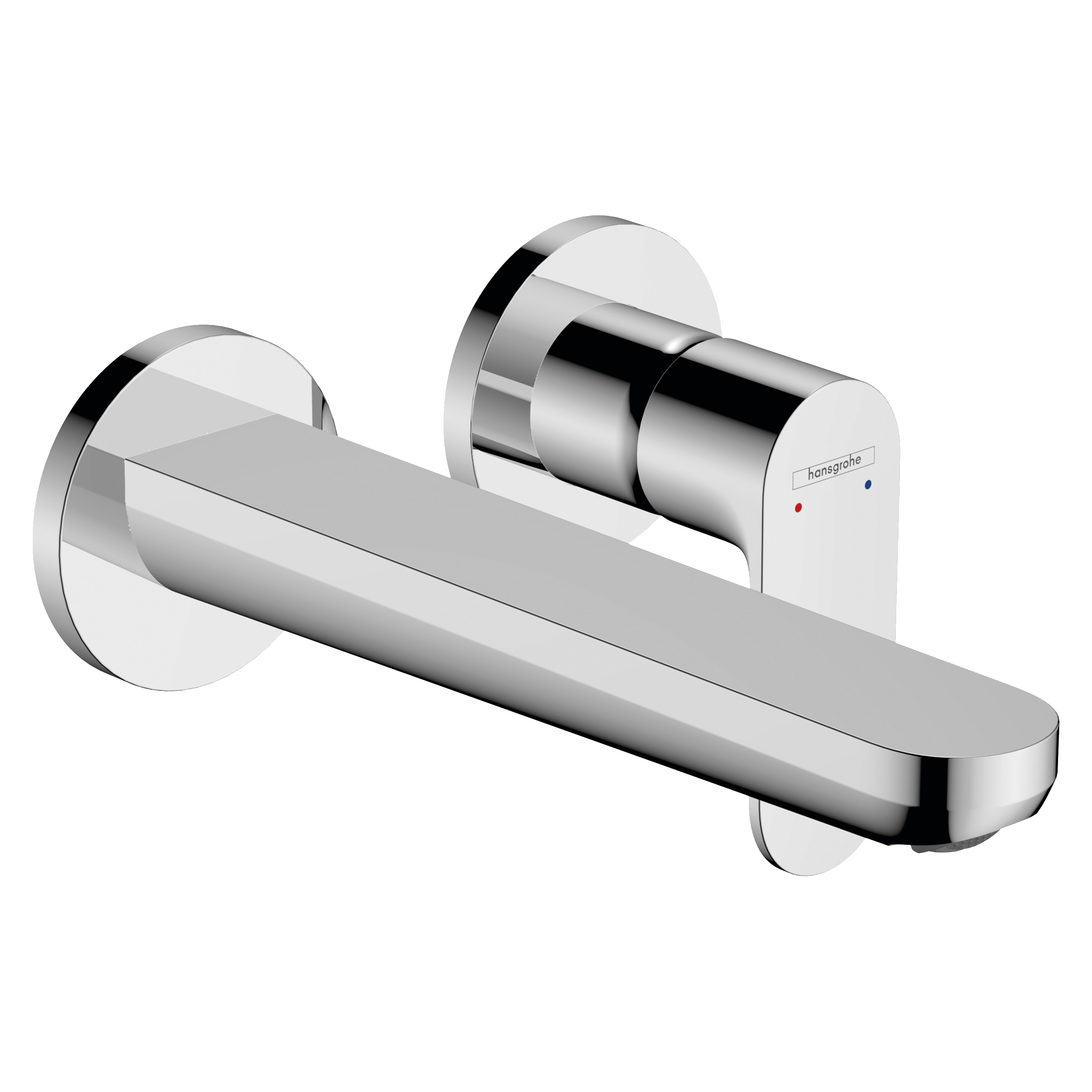 Tvättställsblandare Hansgrohe Rebris S 1-grepps för Inbyggnad i Vägg med 20 cm Pip