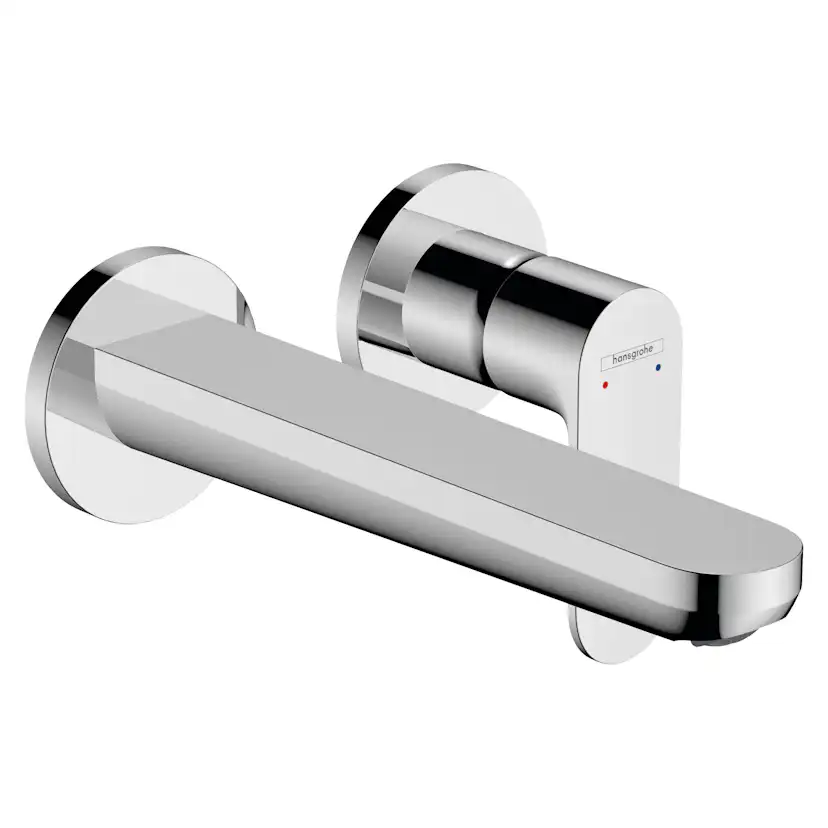 Tvättställsblandare Hansgrohe Rebris S 1-grepps för Inbyggnad i Vägg med 20 cm Pip