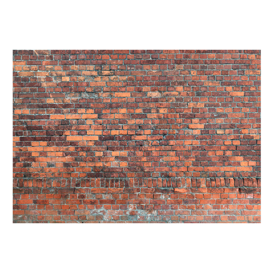 Vintage Wall (Red Brick) 350x245 Storlek: 350x245 cm