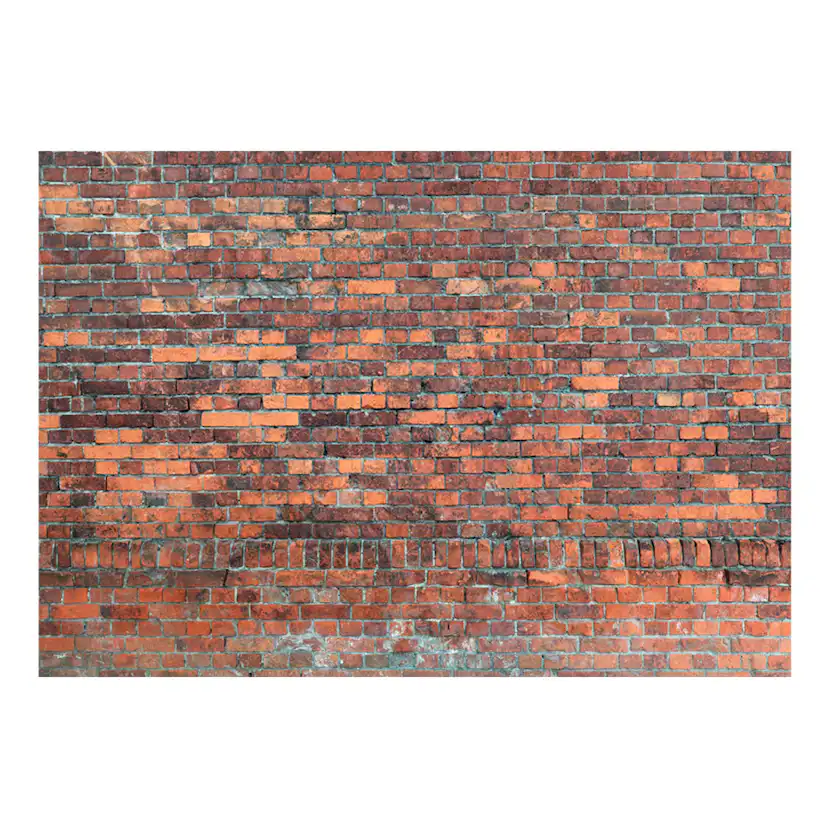 Vintage Wall (Red Brick) 350x245 Storlek: 350x245 cm