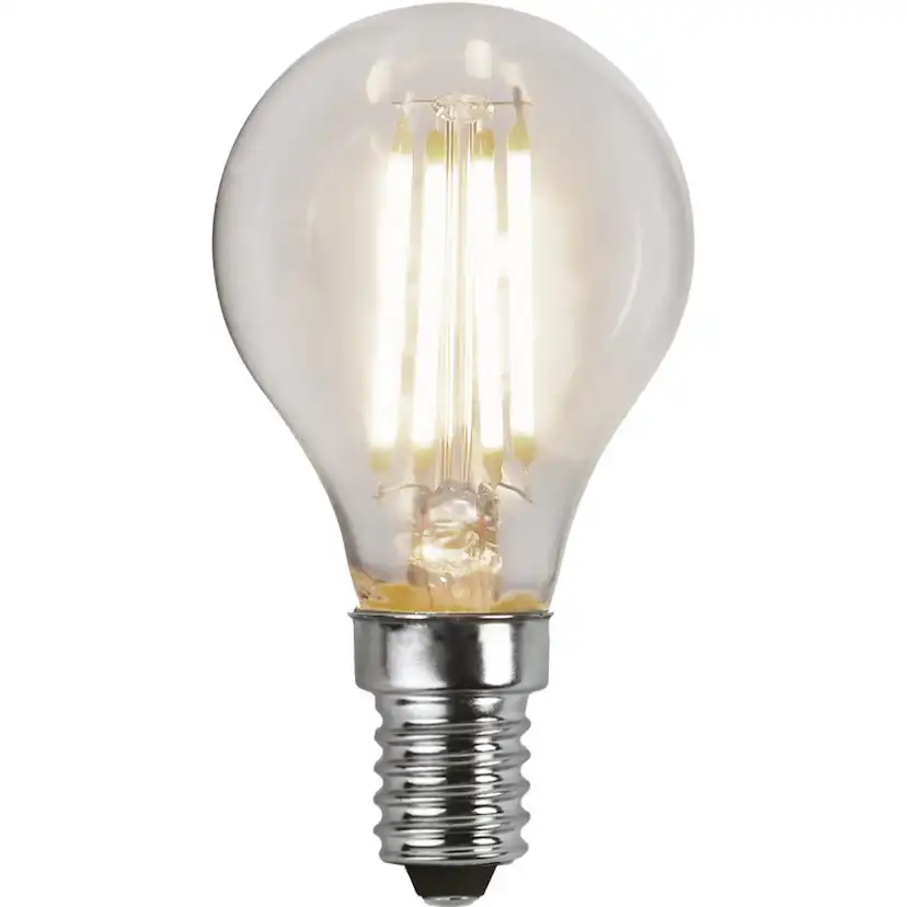 LED-lampa Star Trading E14 P45 Clear 3-step memory