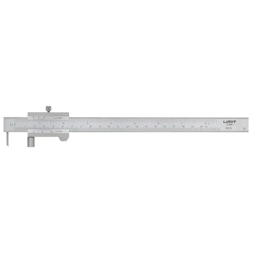 Strykmått Limit 200 mm För Metall