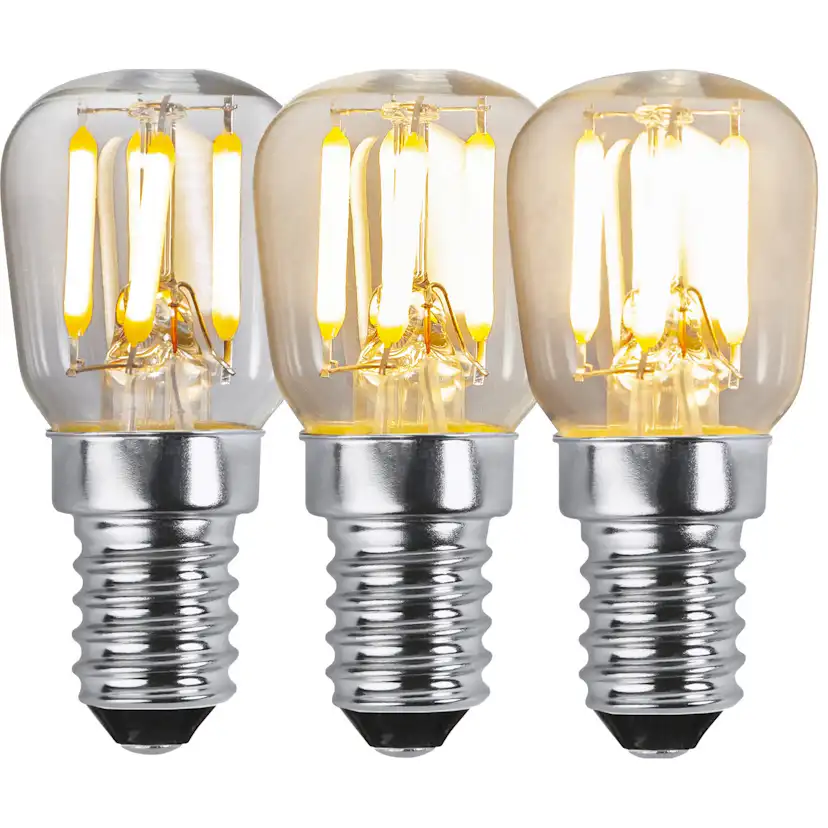 LED-lampa Star Trading E14 ST26 Klar 3-step Dimbar Memory 2,5W