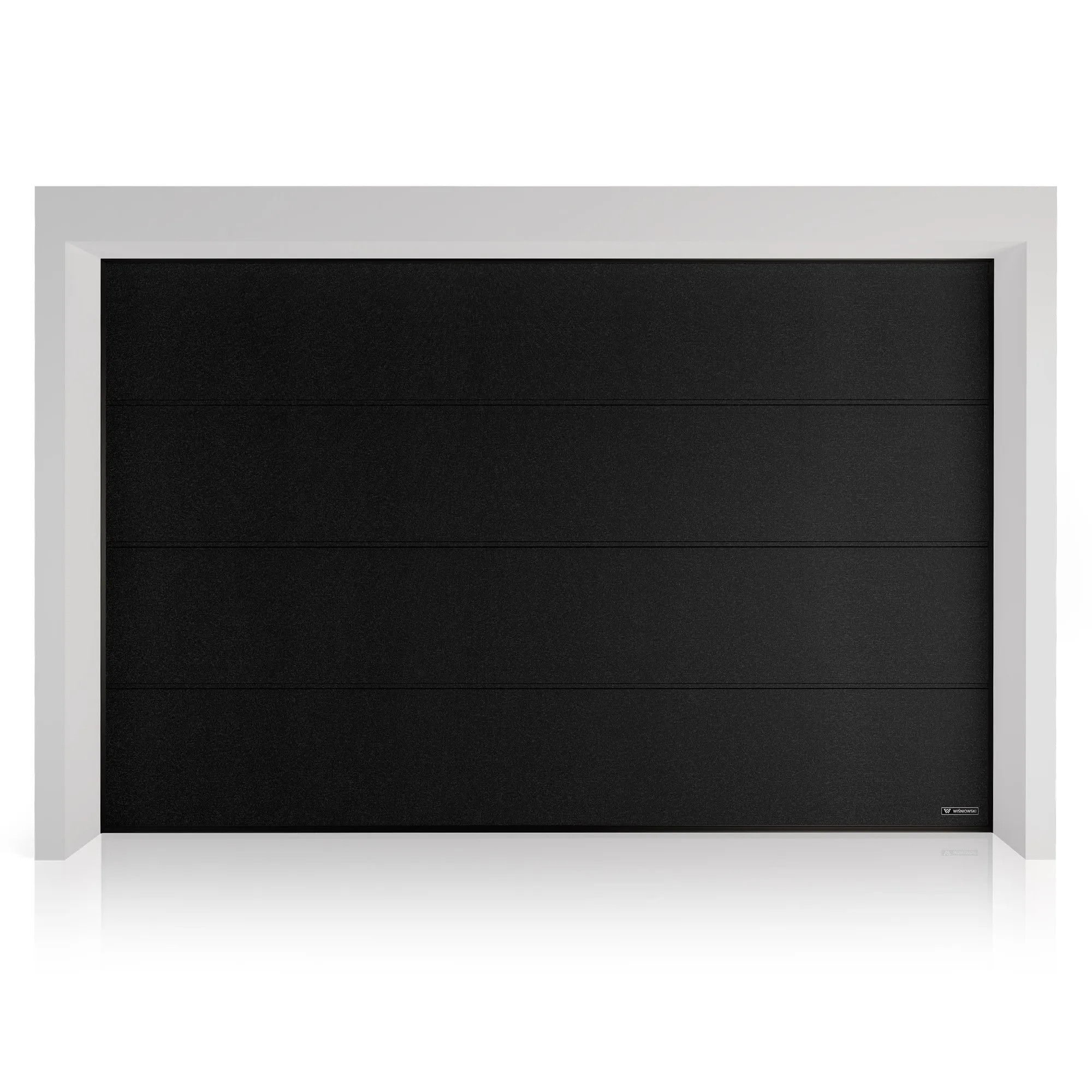 Garageport Nordic Home 240 x 212 cm Svart