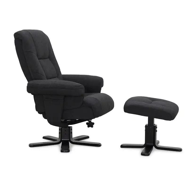 Fåtölj Hagagruppen Wien med Fotpall