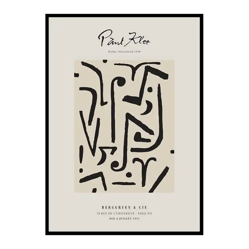 Poster Gallerix Paul Klee Holme