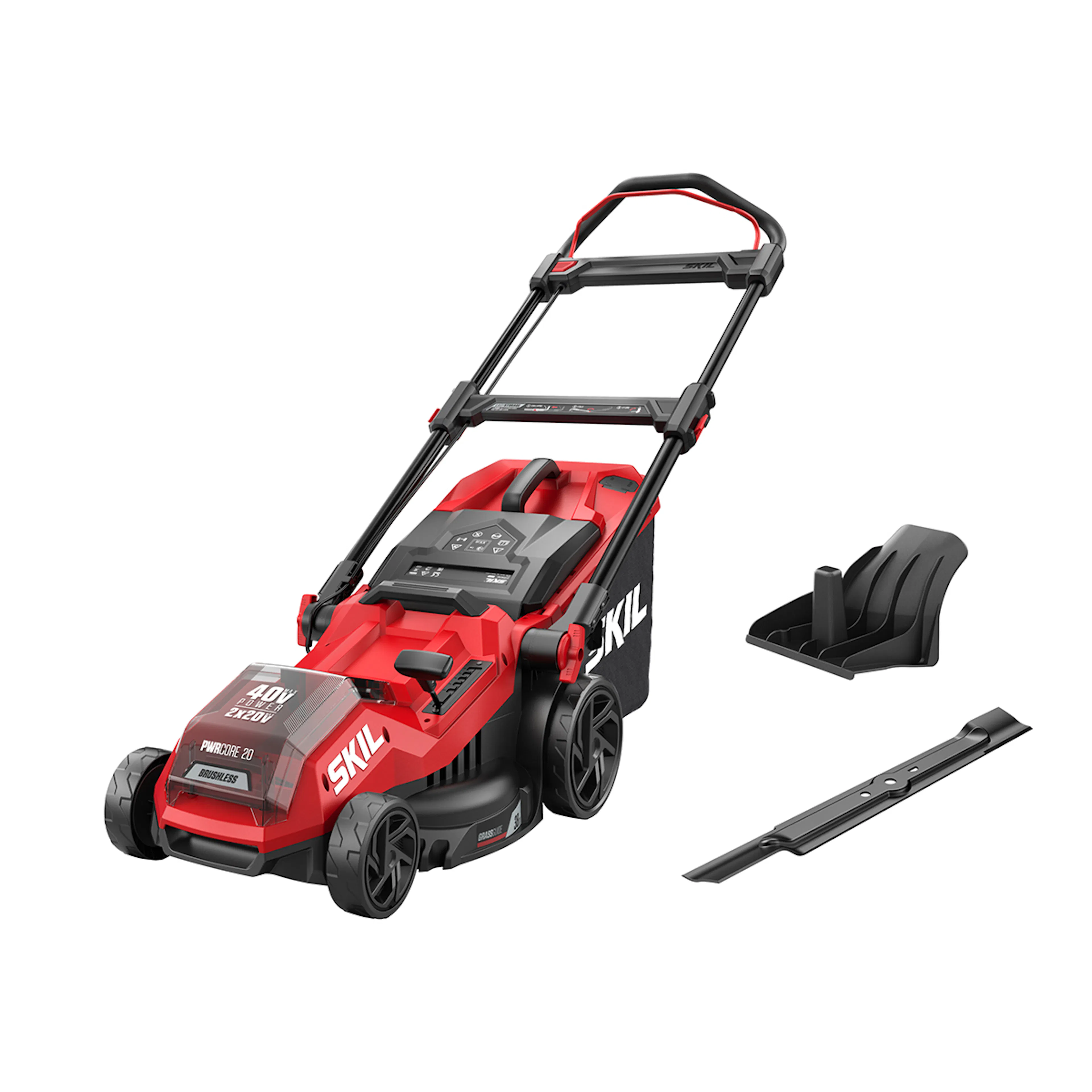 Gräsklippare SKIL 0135 CA Kolborstfri Batteridriven