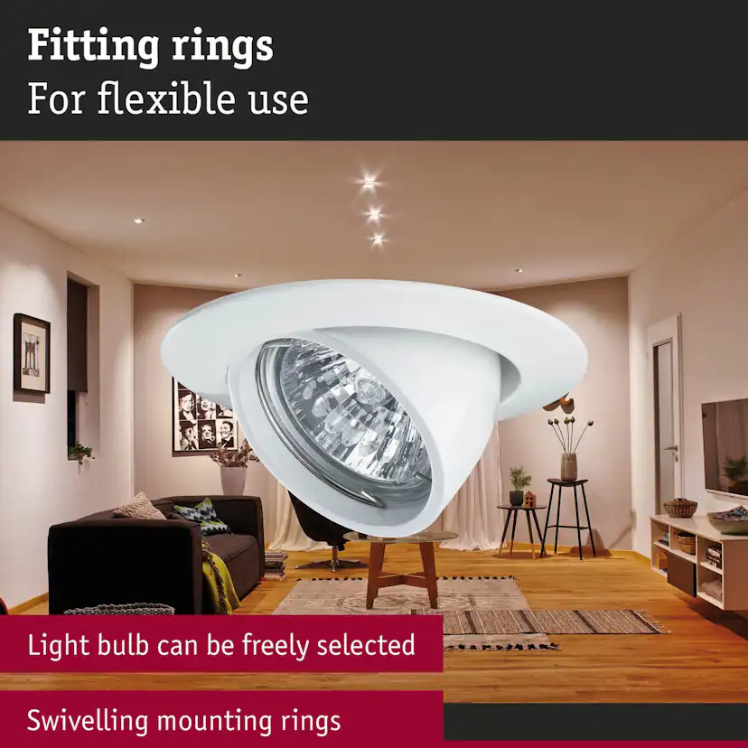 Downlight Paulmann Vinklingsbar GU5.3