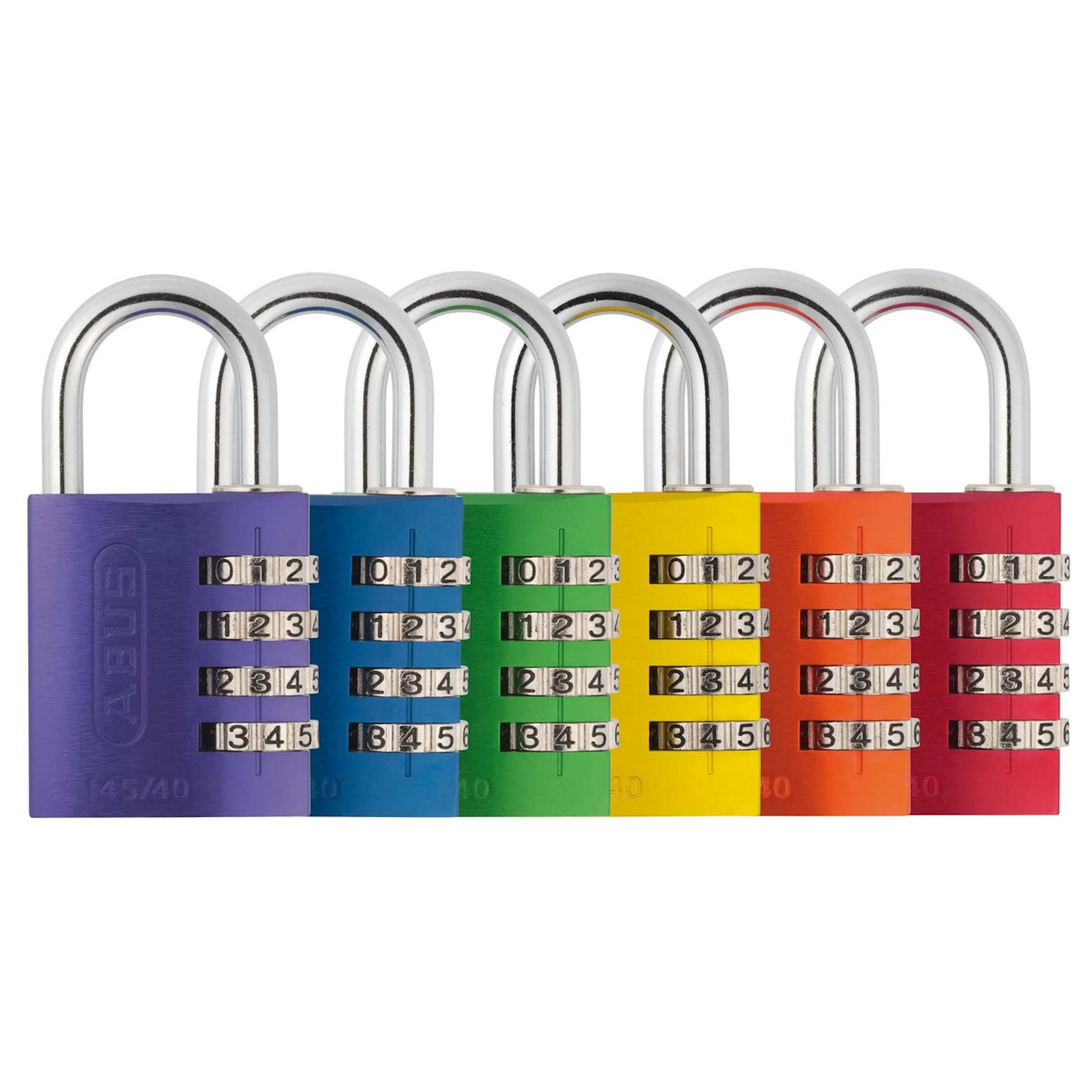HÄNGLÅS 145/40 RAINBOW KOMBI ABUS Bredd: 41 mm