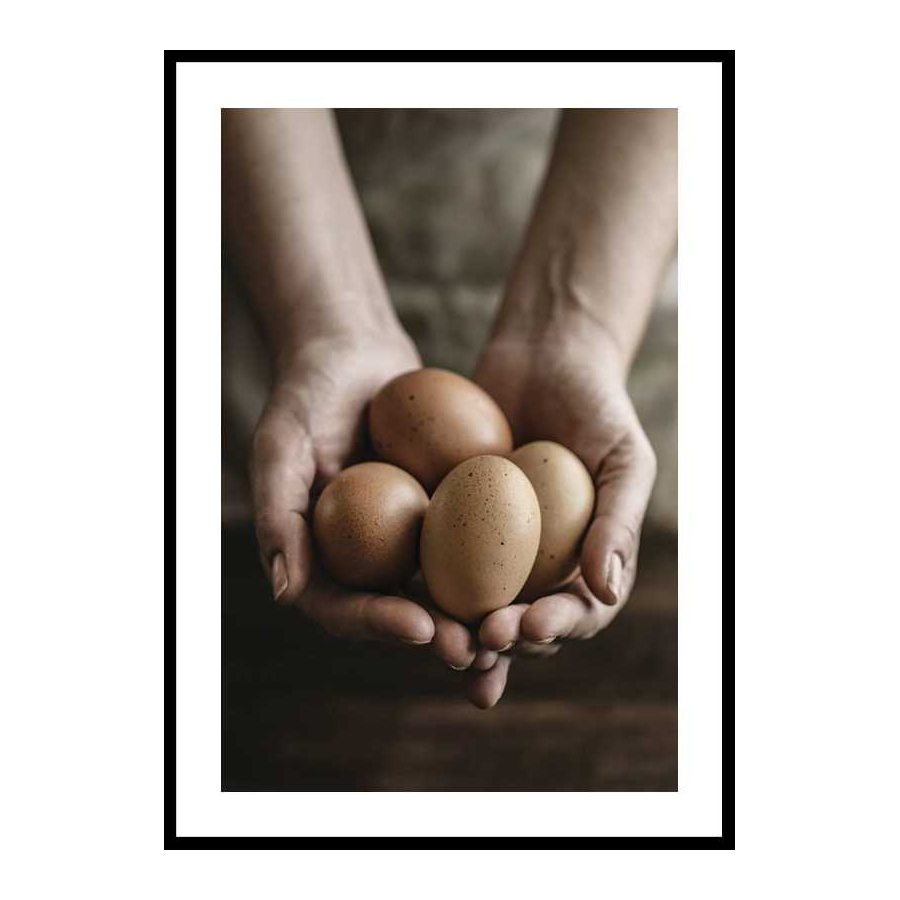 Free Range Eggs 70x100 cm
