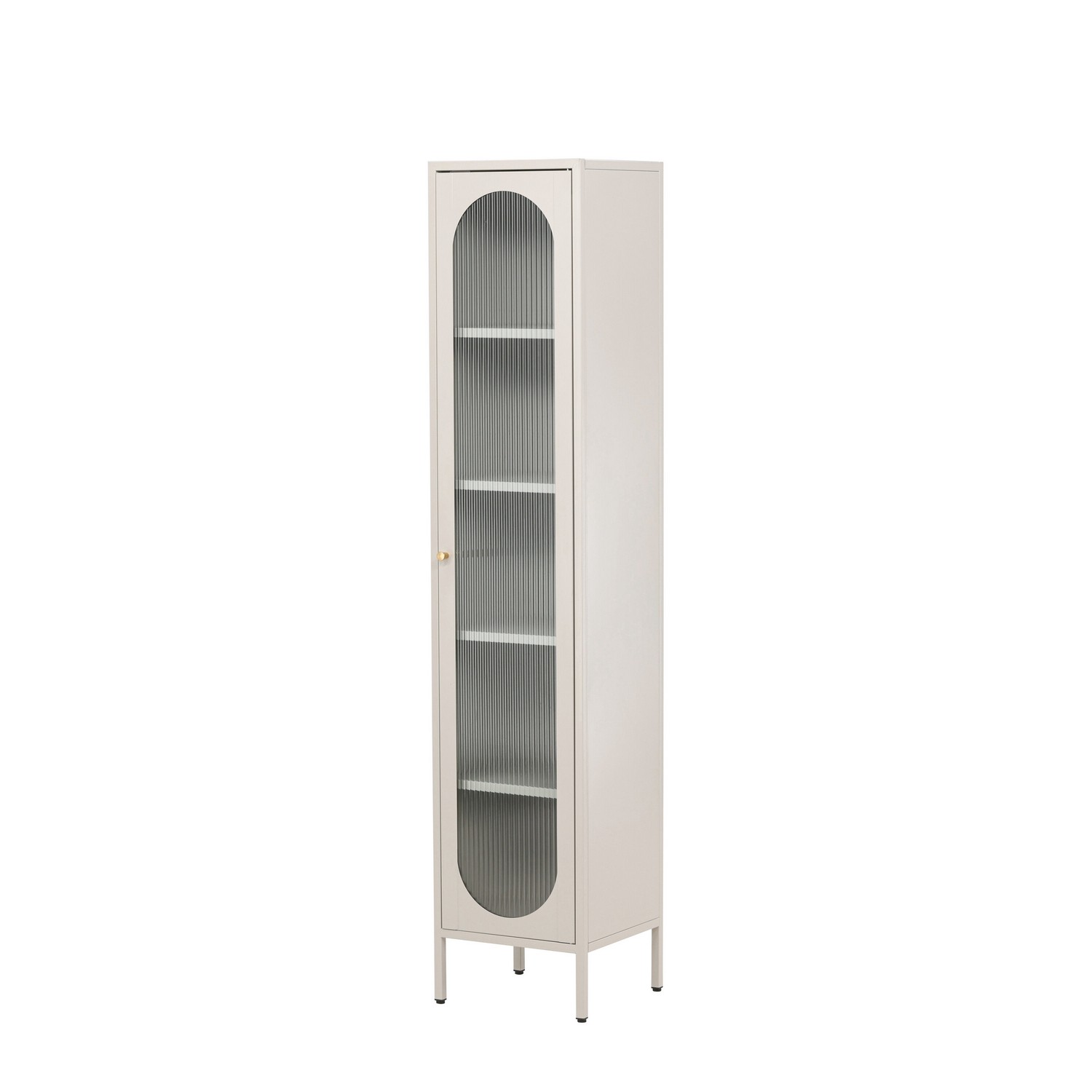 Cali Cabinet - Beige / Beige Beige