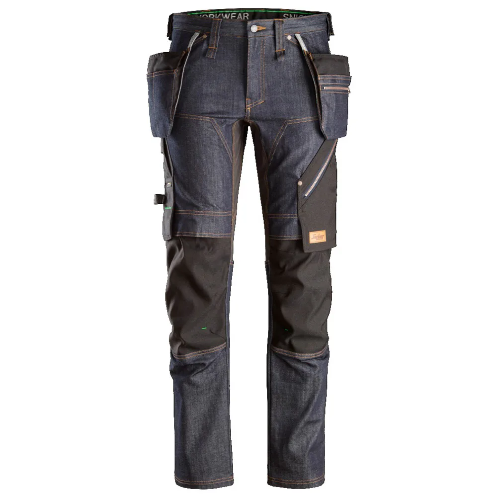 Arbestbyxa Denim + HF FW Storlek: 50 , Färg: Denim\Black