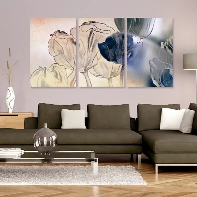 Tavla Arkiio Sketch Of Tulips