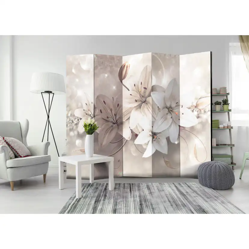 Rumsavdelare Arkiio Diamond Lilies II 225x172 cm
