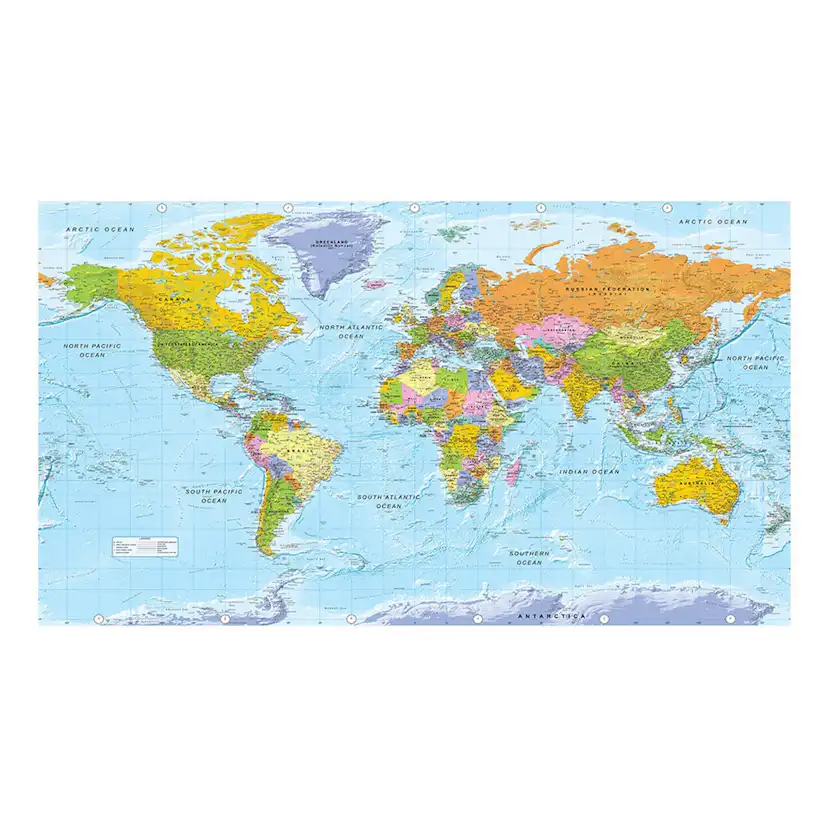 Fototapet Arkiio Självhäftande Orbis Terrarum II 490x280