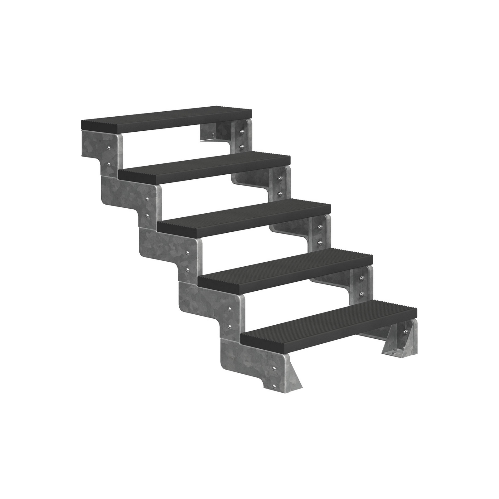Trädgårdstrappa Dolle Gardentop Trimax utan Räcke