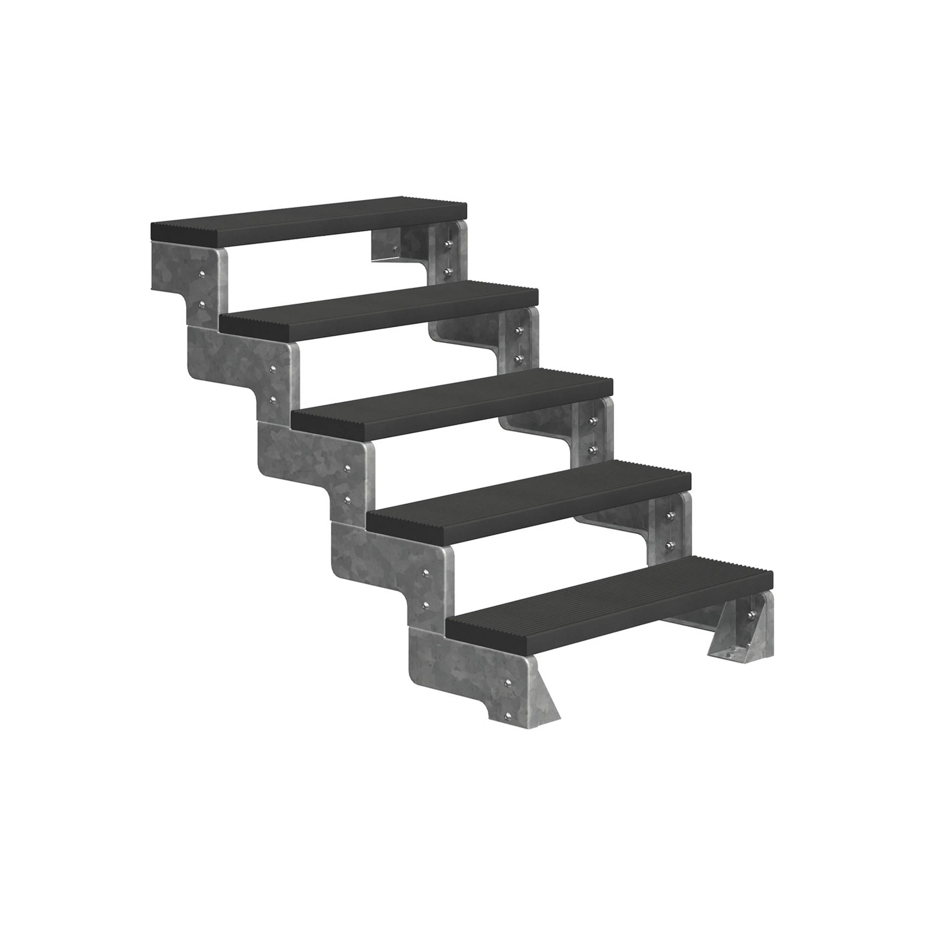 Trädgårdstrappa Dolle Gardentop Trimax utan Räcke