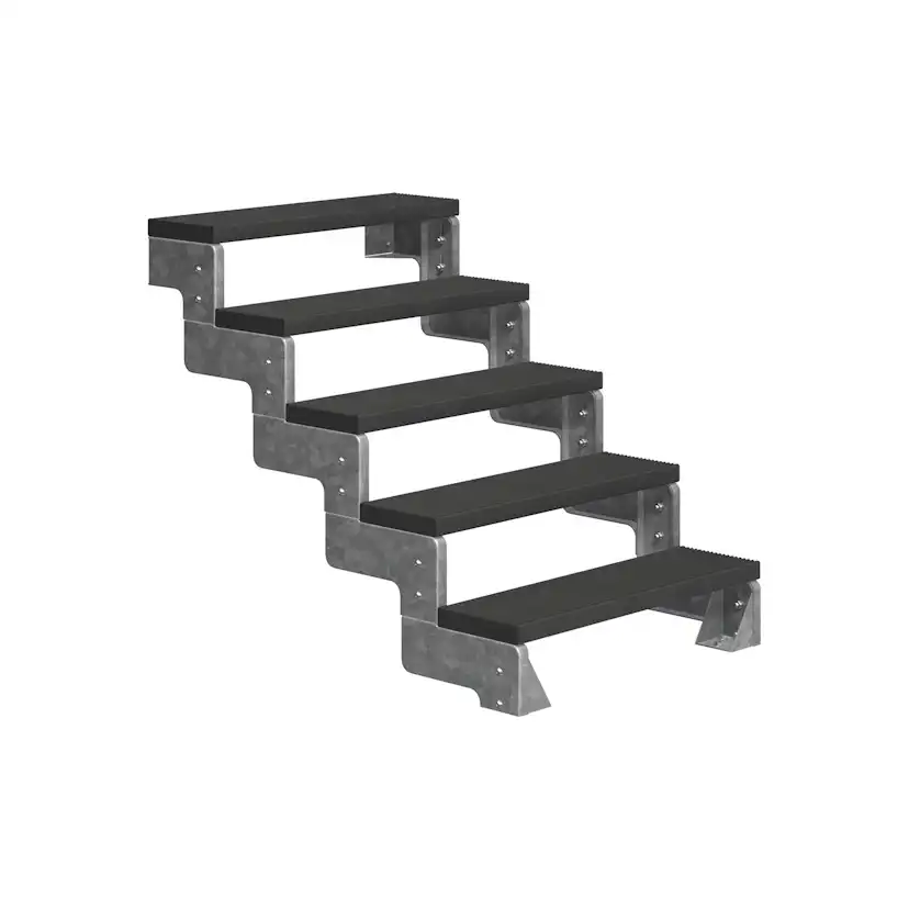Trädgårdstrappa Dolle Gardentop Trimax utan Räcke