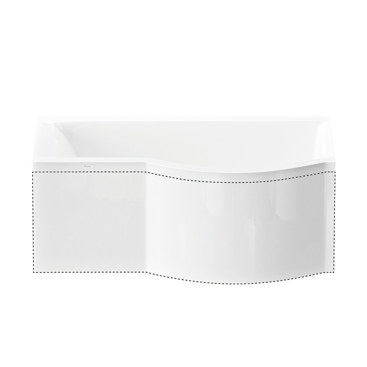 Frontpanel Nordhem till Badkar Solvik