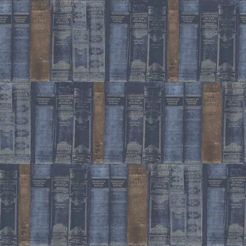 Tapet Galerie Wallcoverings Library Books G56133