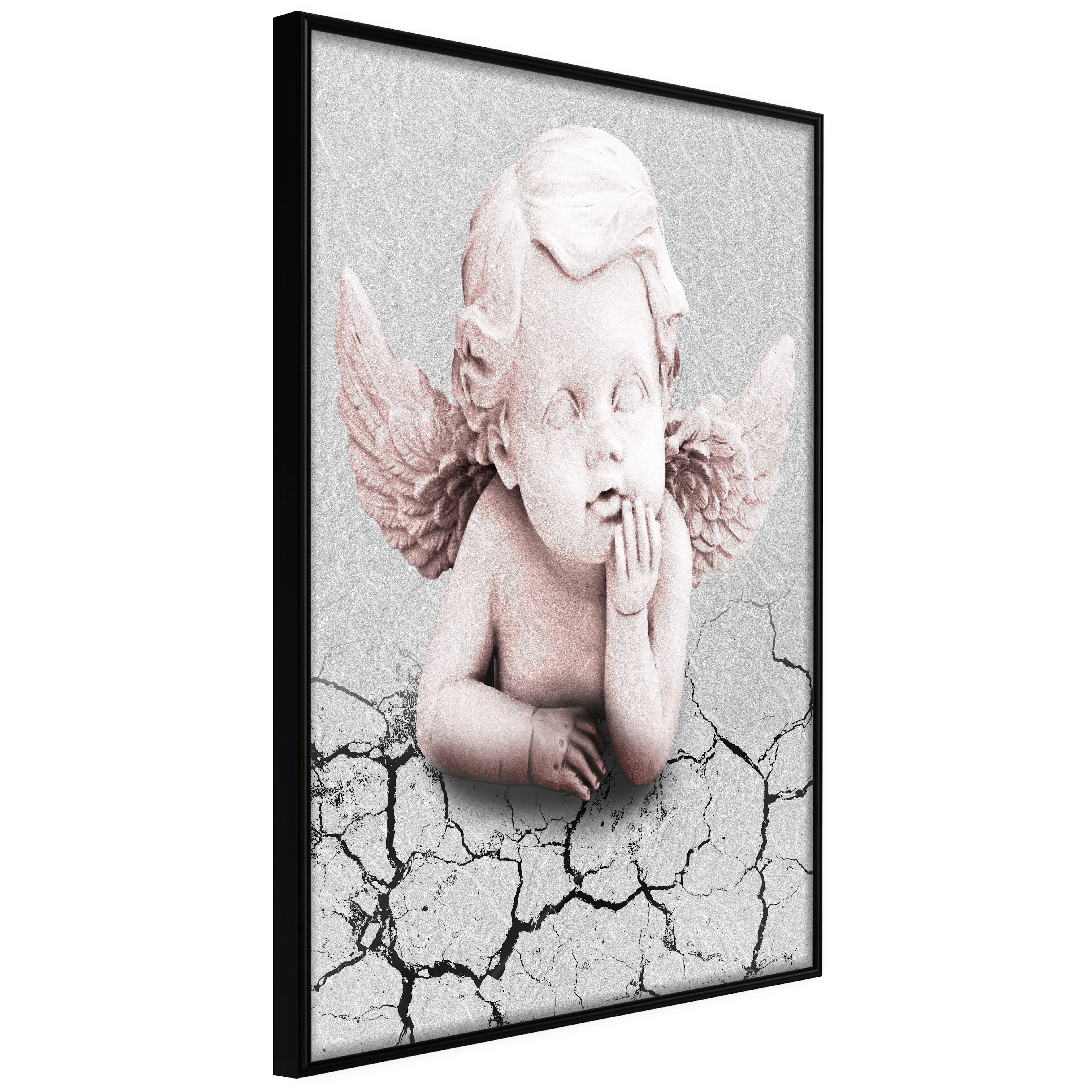 Affisch - Angel [Poster] 40x60 Svart ram, 40x60 cm