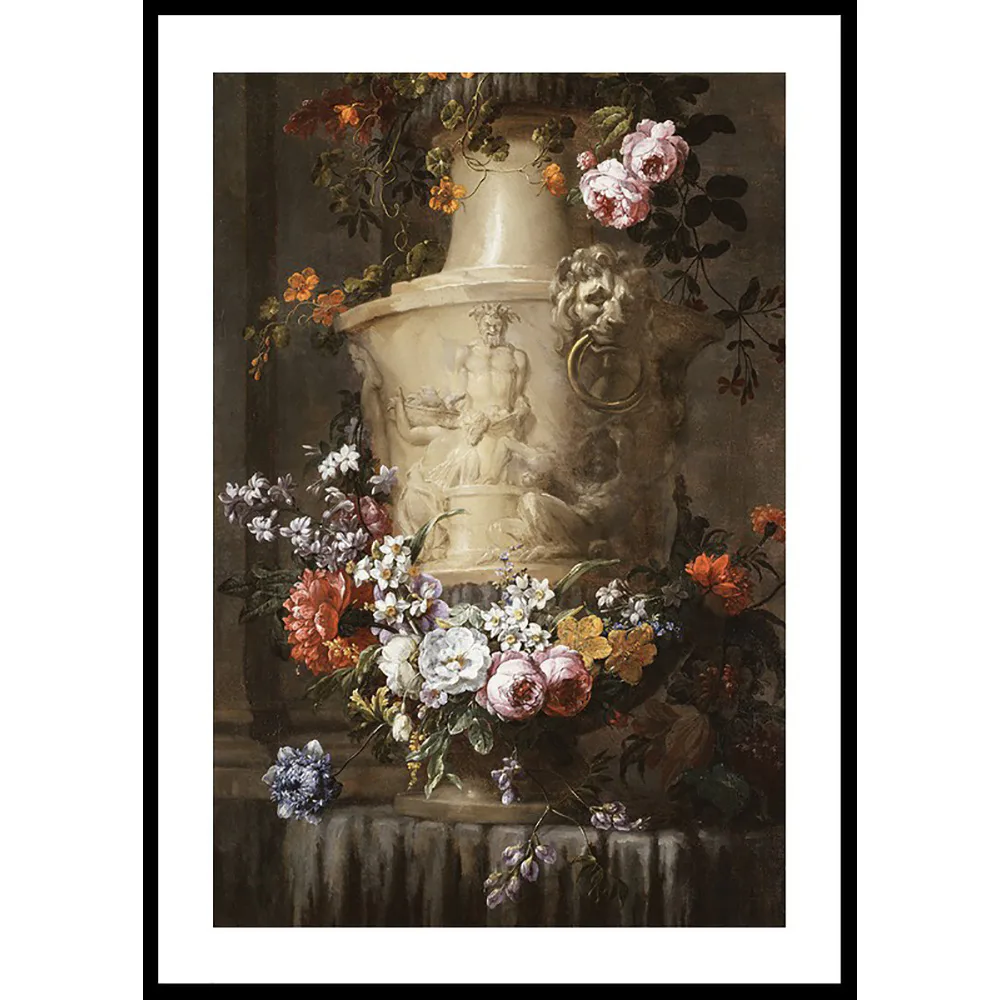 Poster Gallerix A Garland of Flowers By Jean-Baptiste Monnoyer