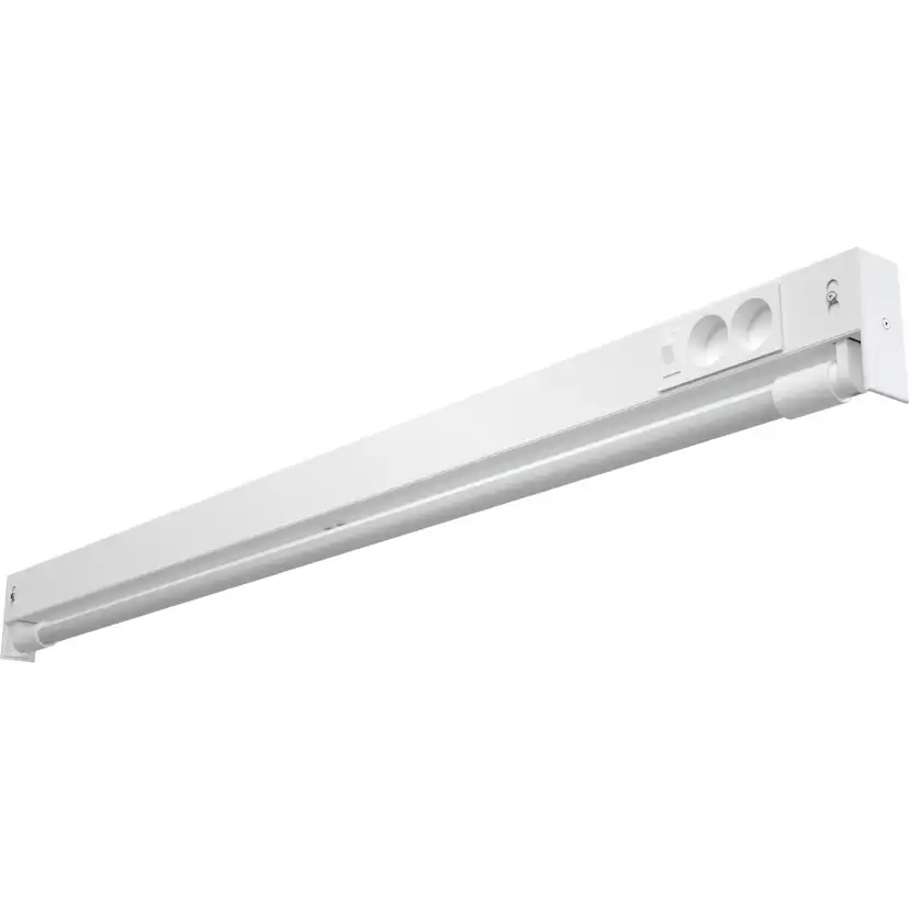 Bänkbelysning Gelia LED 14W 1255mm 2 Jord Uttag Inkl Rör Lidingö