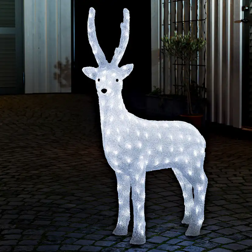 Dekorationsbelysning Gnosjö Konstsmide Ren 160 st LED