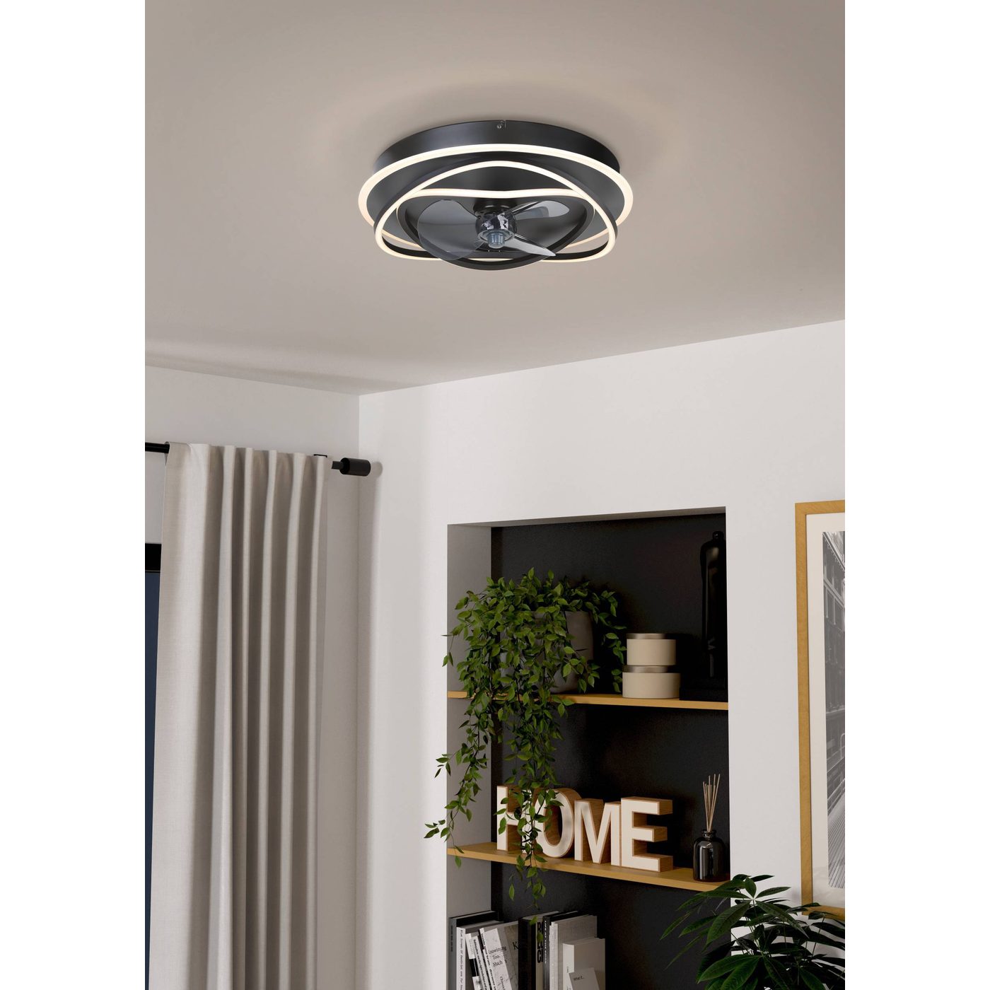 Takfläkt med Lampa Eglo Namori