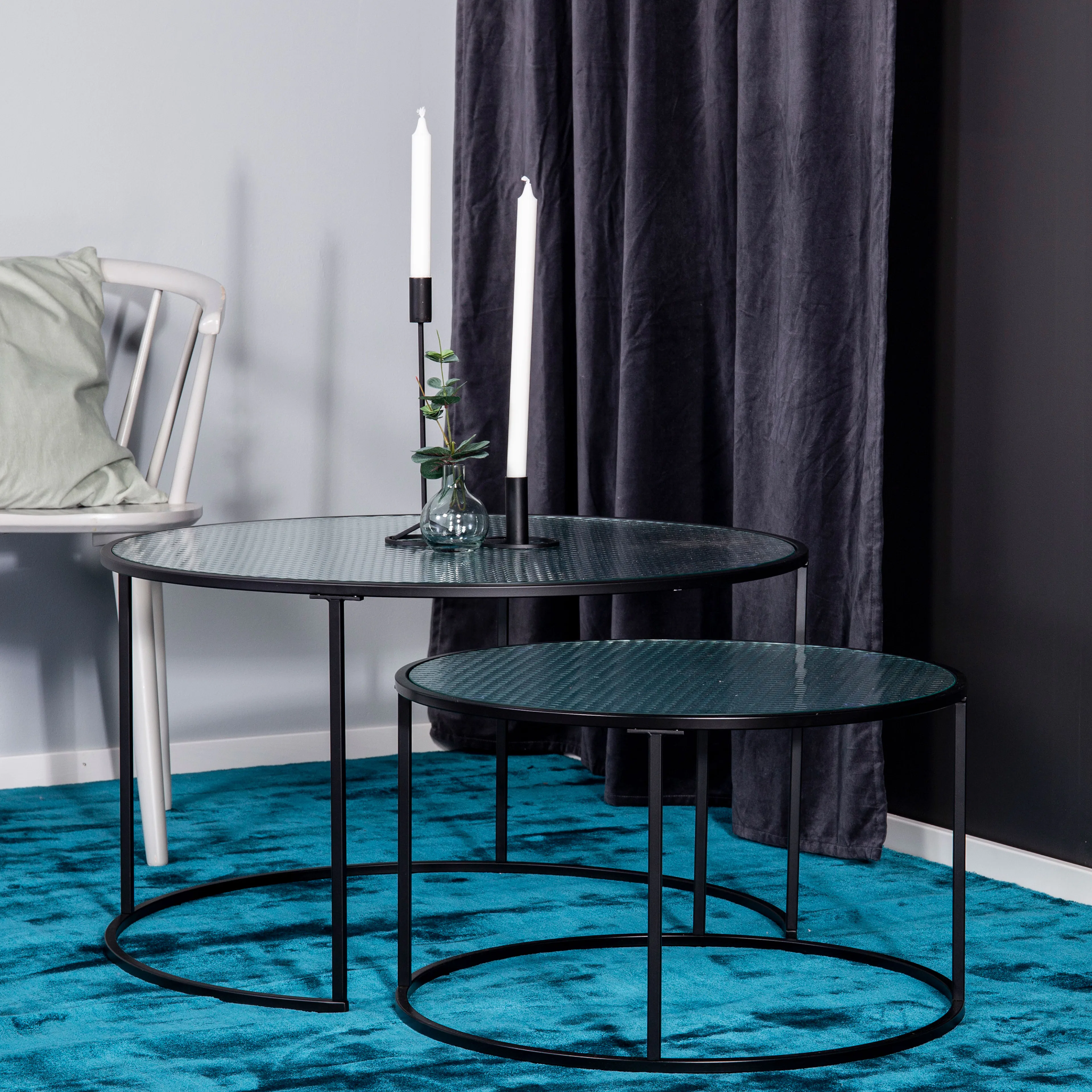 Svart/Transparent