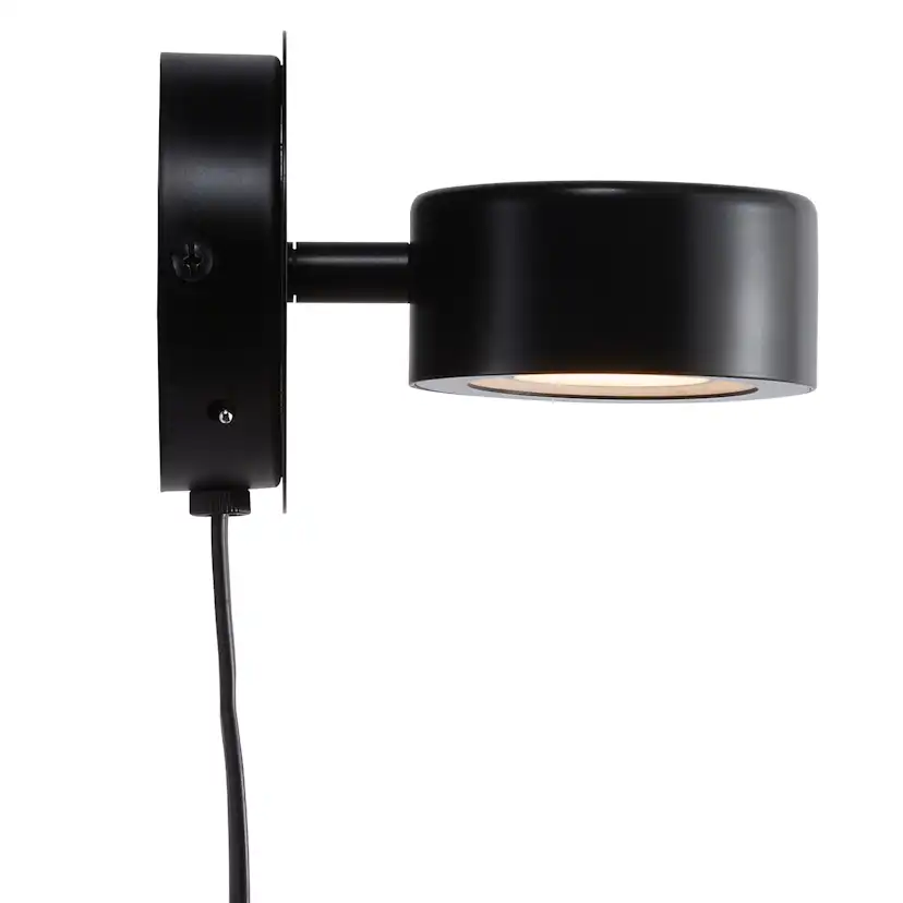 Vägglampa Nordlux Clyde Svart