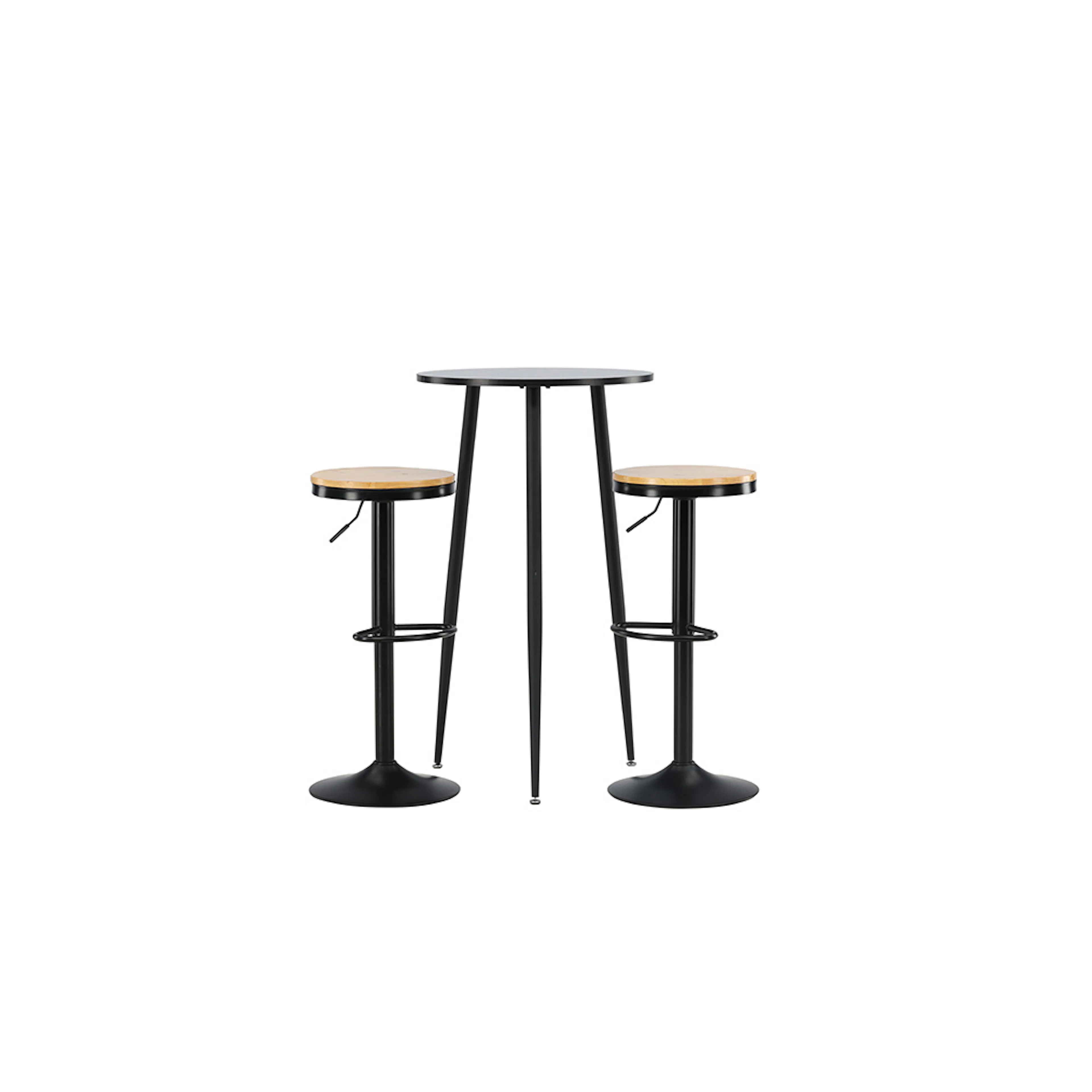 Matgrupp Venture Home Plaza Ø60 cm med 2 st Conway stolar