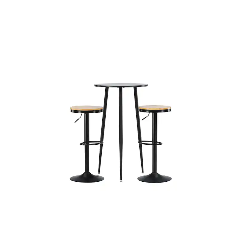 Matgrupp Venture Home Plaza Ø60 cm med 2 st Conway stolar