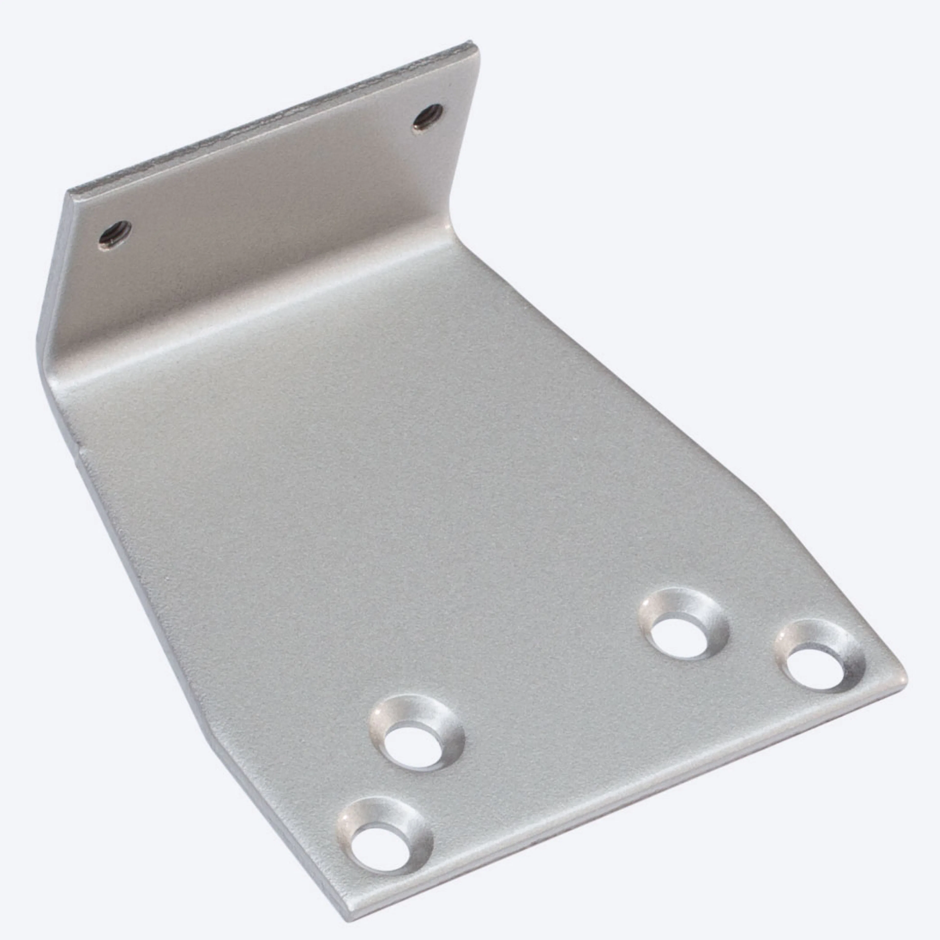 Karmplatta DormaKaba 8382 Silver F Parallellarmsmontage