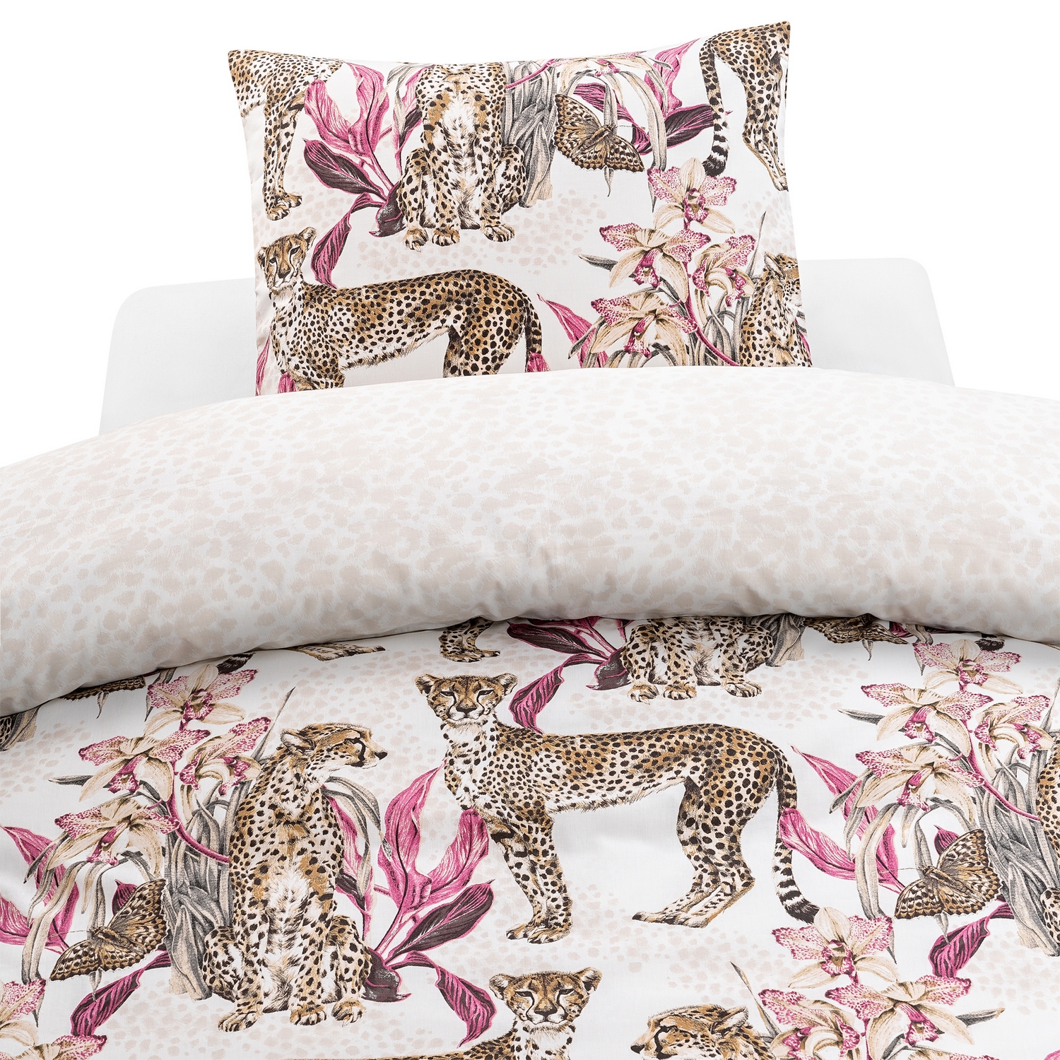 Påslakanset Borganäs of Sweden Cheetah Enkelsäng