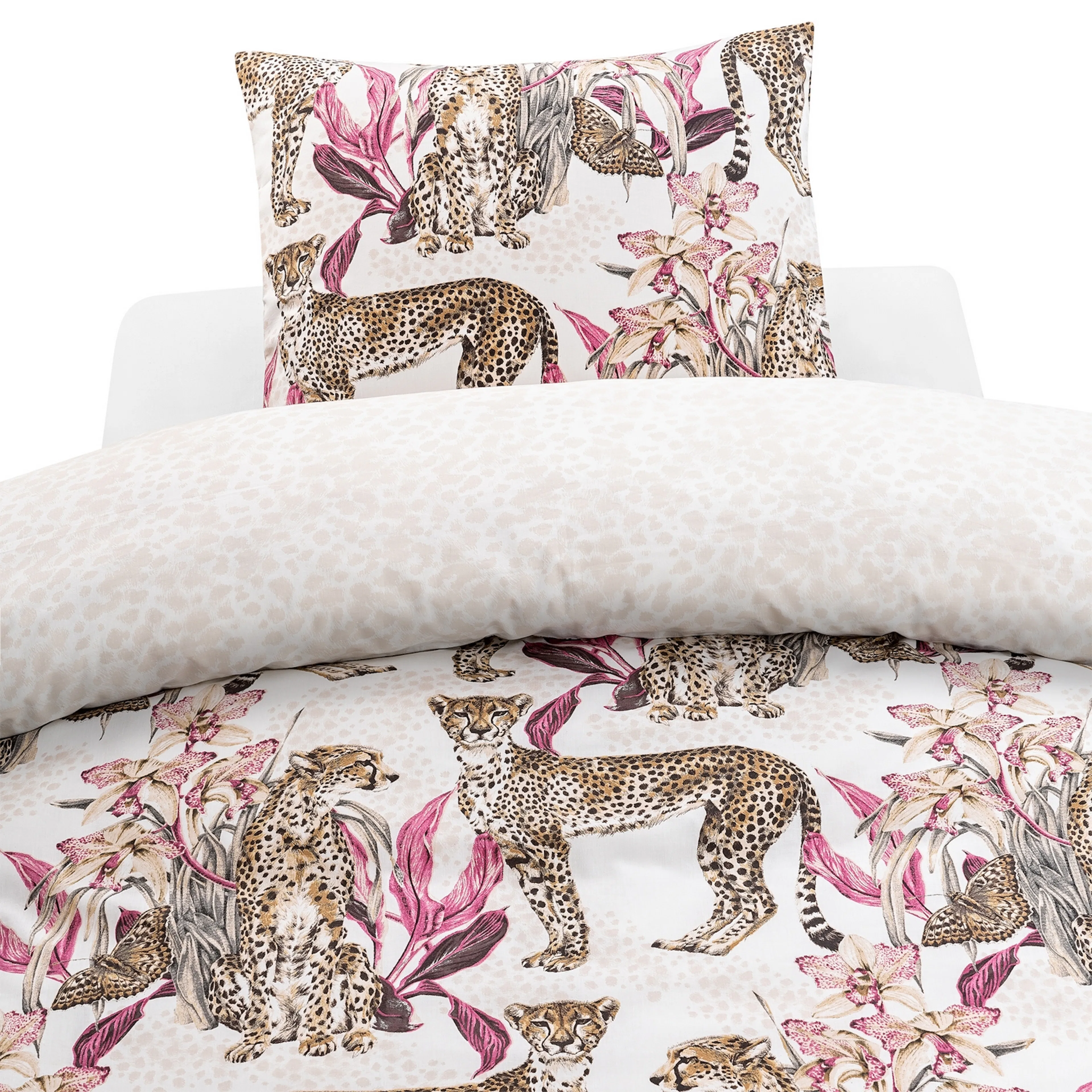 Påslakanset Borganäs of Sweden Cheetah Enkelsäng