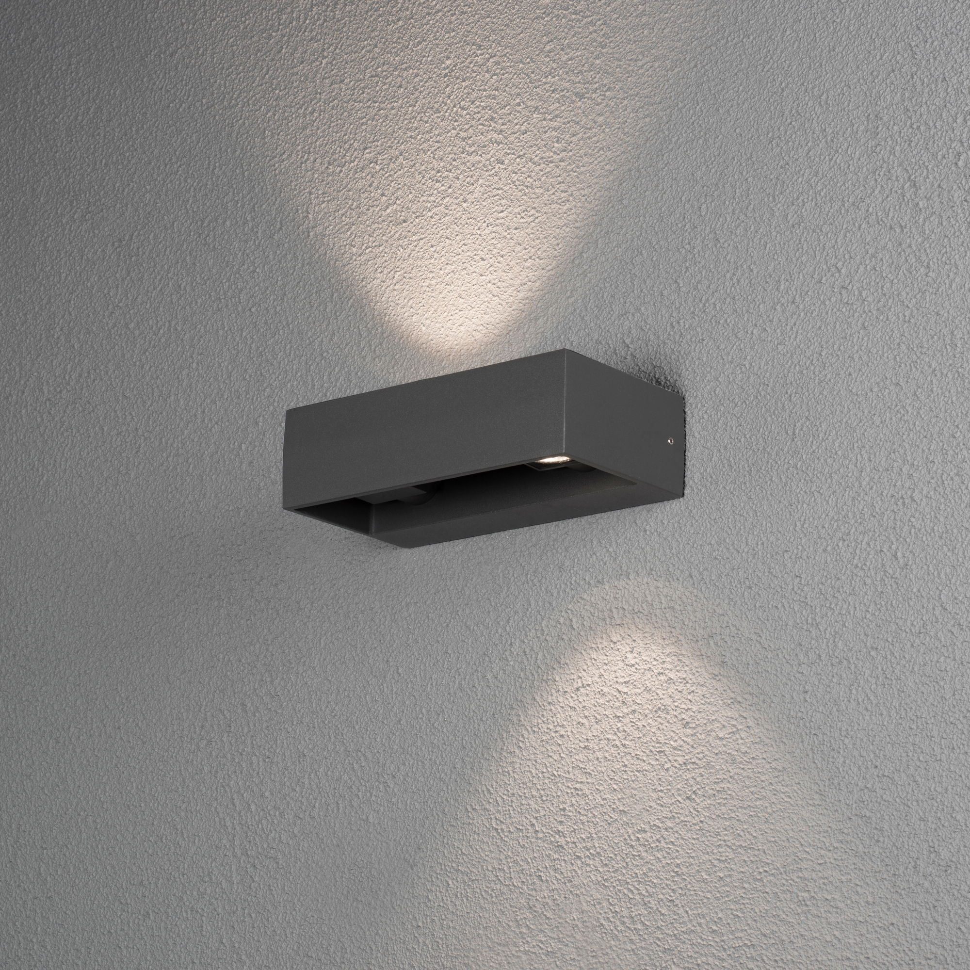 Vägglykta Gnosjö Konstsmide Monza LED 2X6W