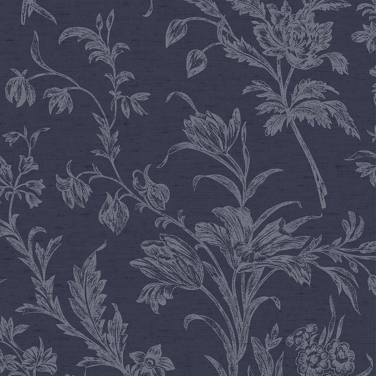 Tapet Laura Ashley Lloyd Blå