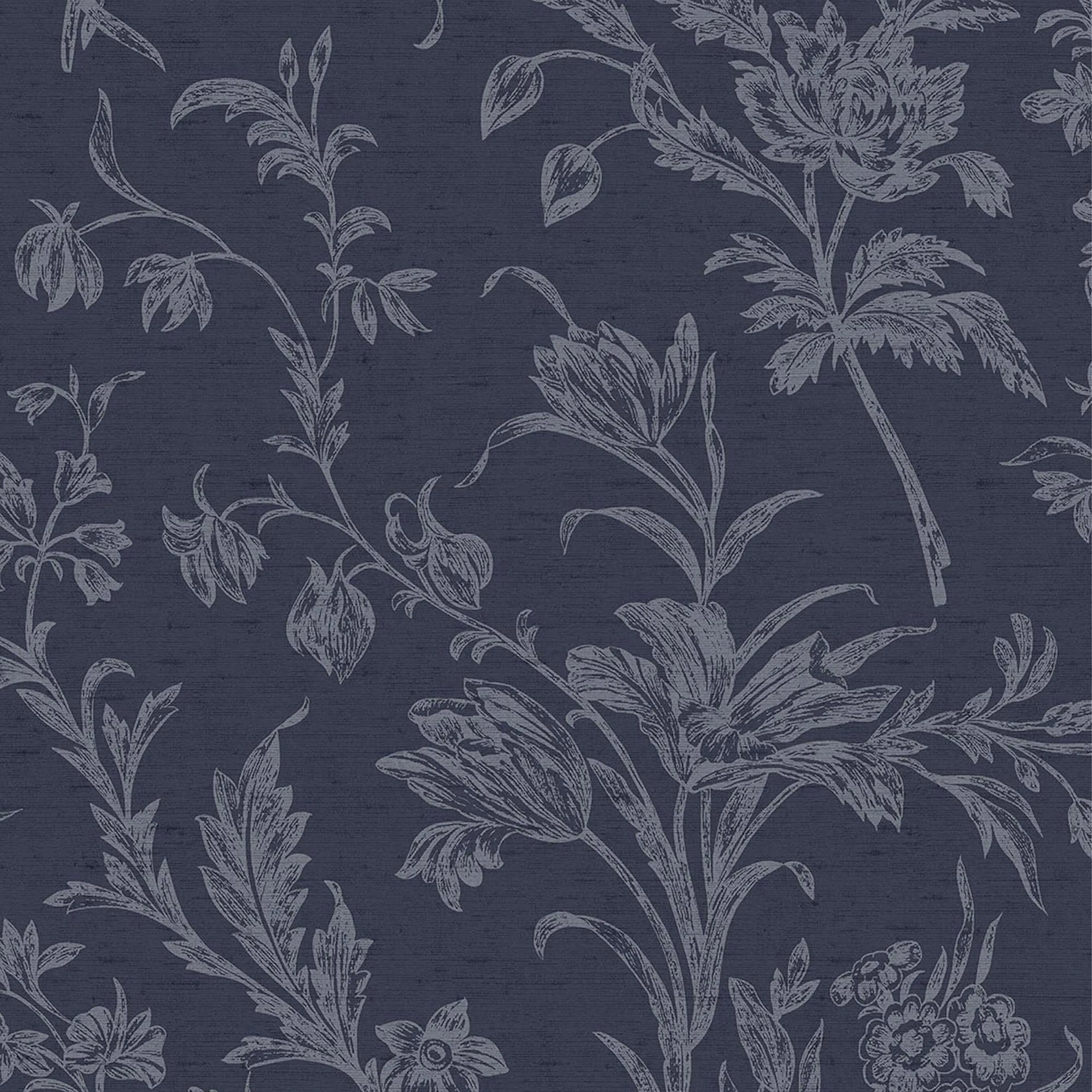 Tapet Laura Ashley Lloyd Blå