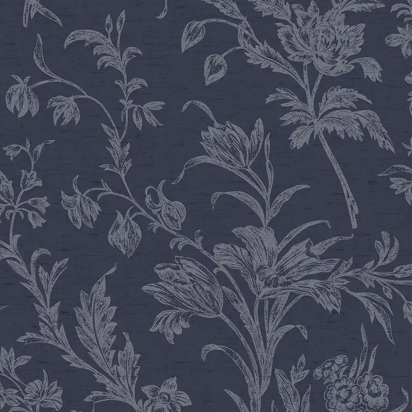 Tapet Laura Ashley Lloyd Blå